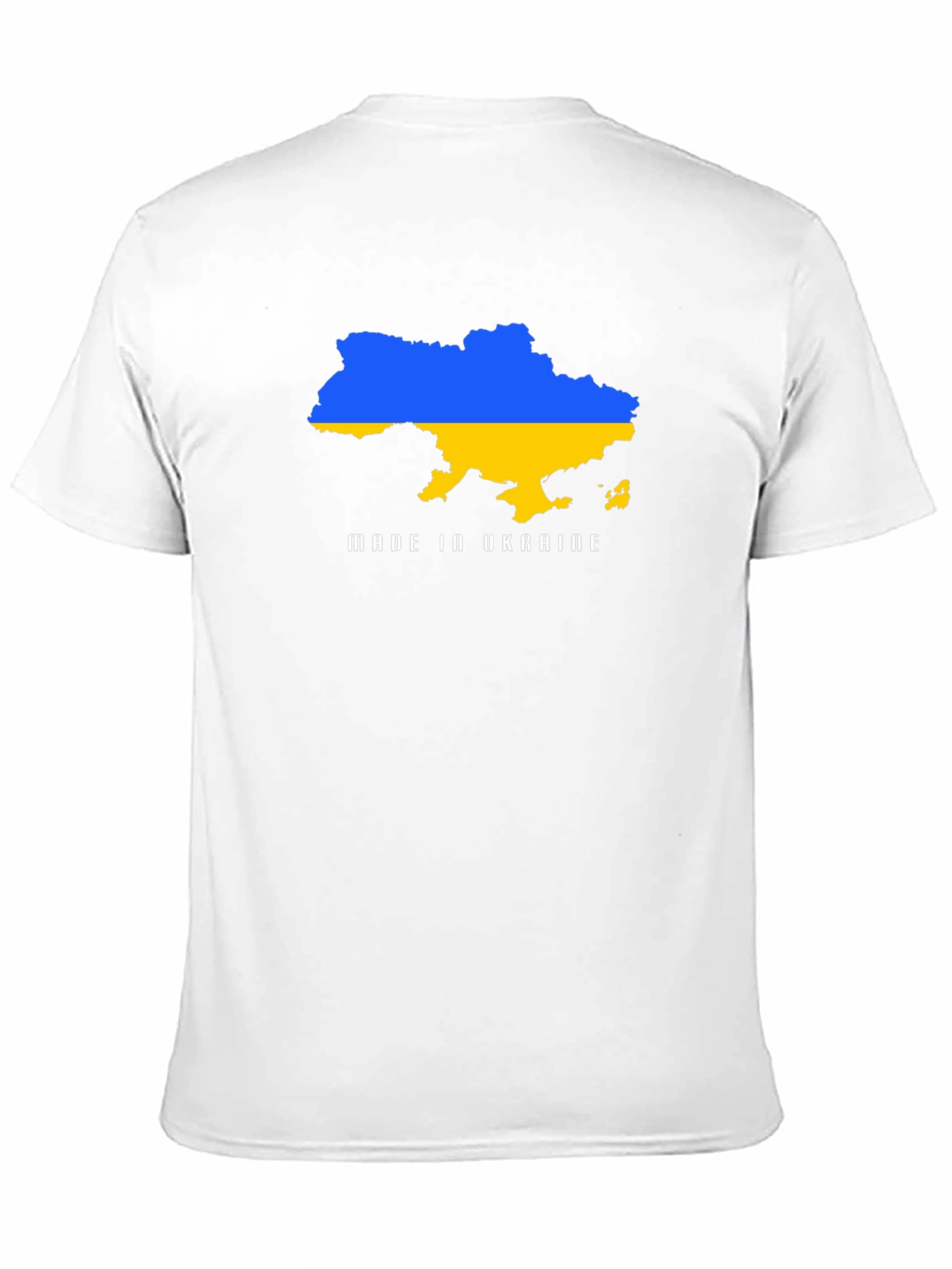 Ukraine Map Tee - Support Ukraine