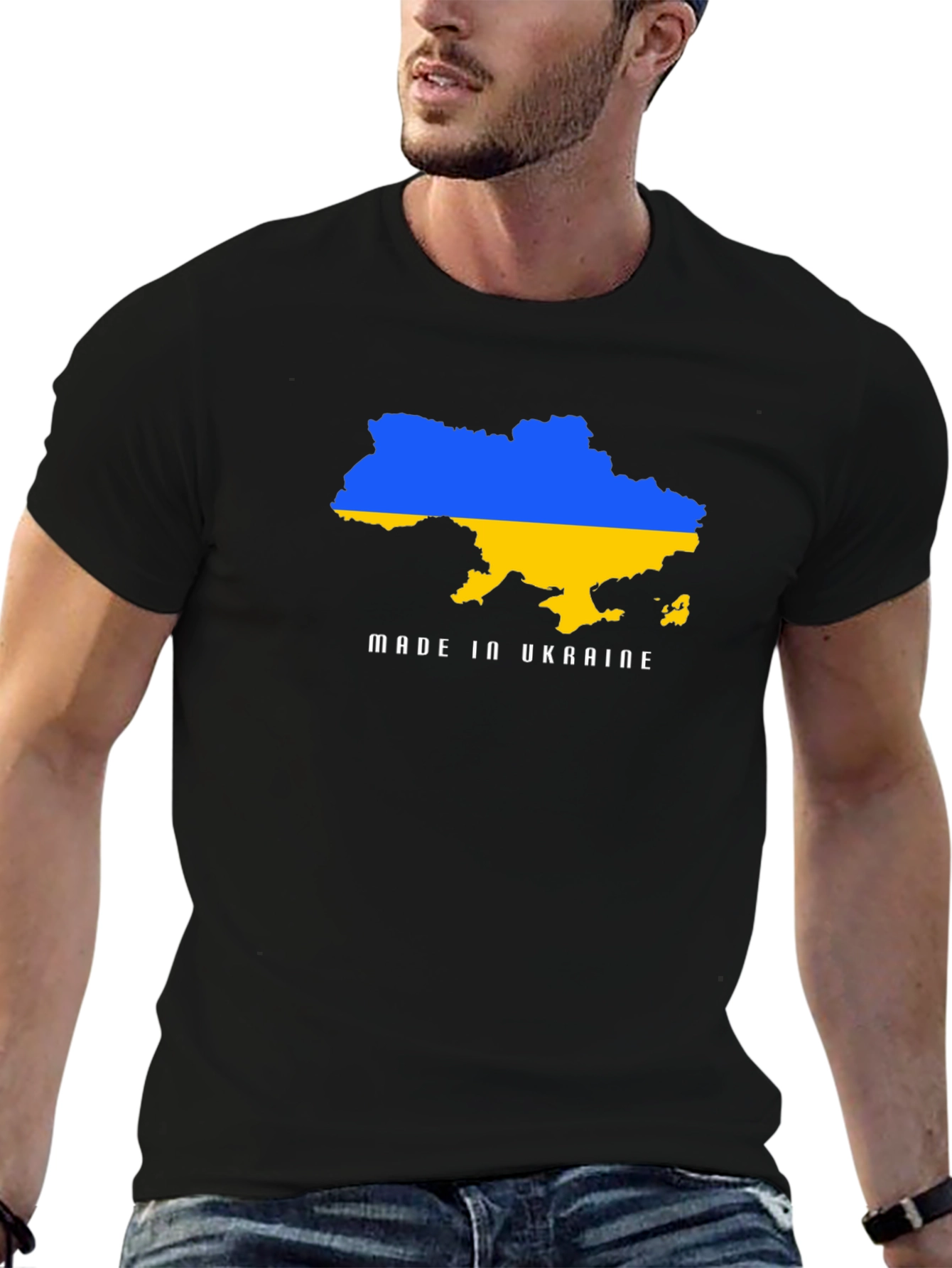 Ukraine Map Tee - Support Ukraine