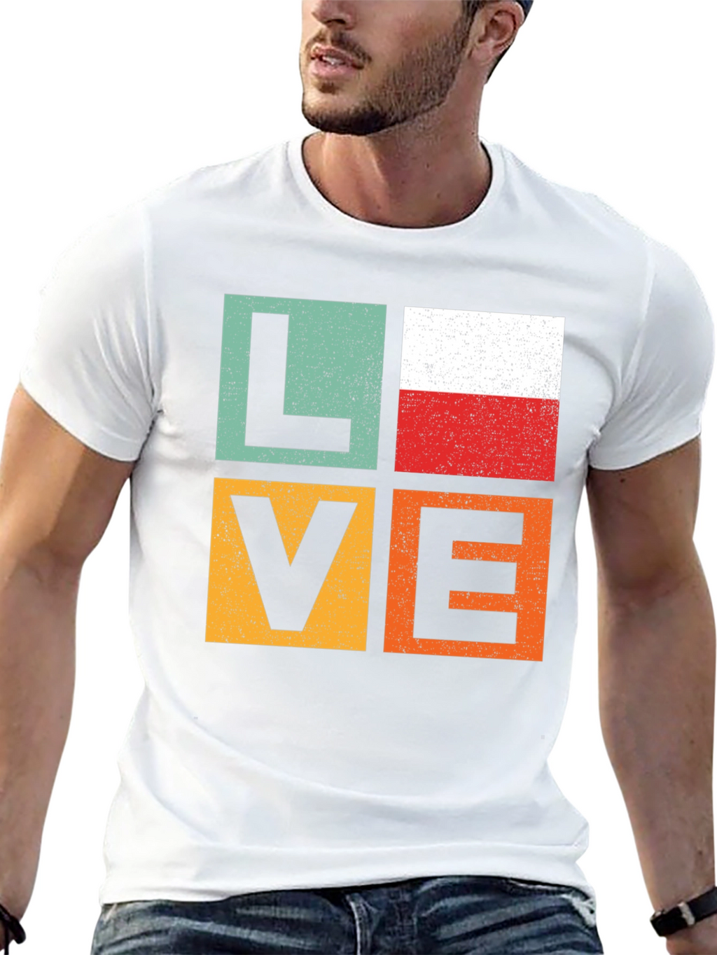 Love Poland Flag T-Shirt