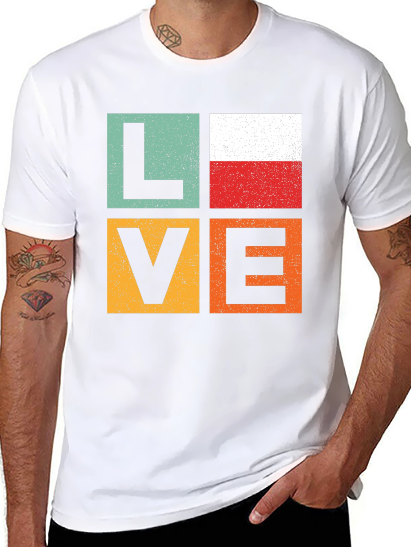 Love Poland Flag T-Shirt
