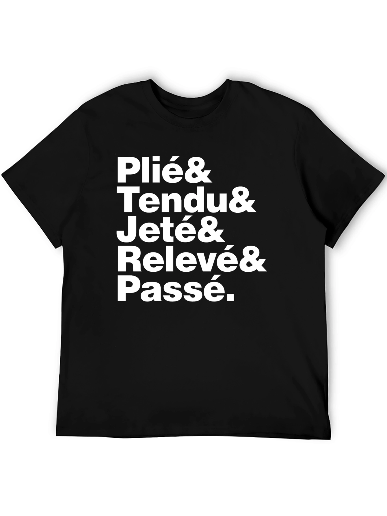 Ballet Moves Graphic Tee - Dance Lover Shirt