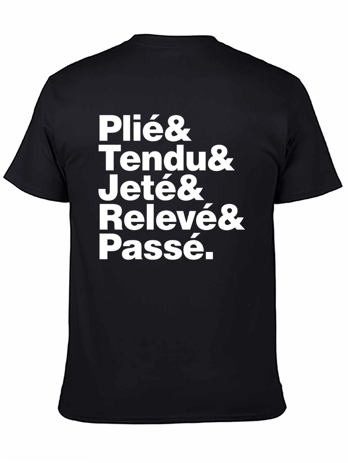 Ballet Moves Graphic Tee - Dance Lover Shirt