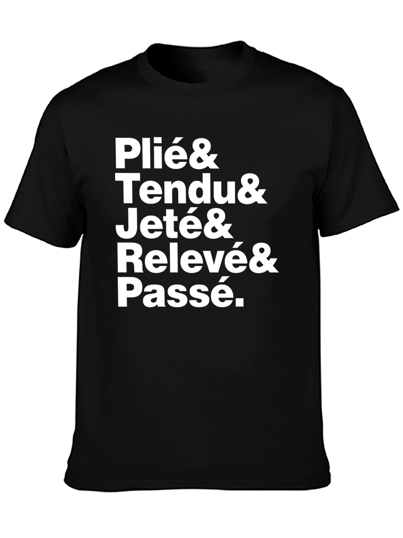 Ballet Moves Graphic Tee - Dance Lover Shirt