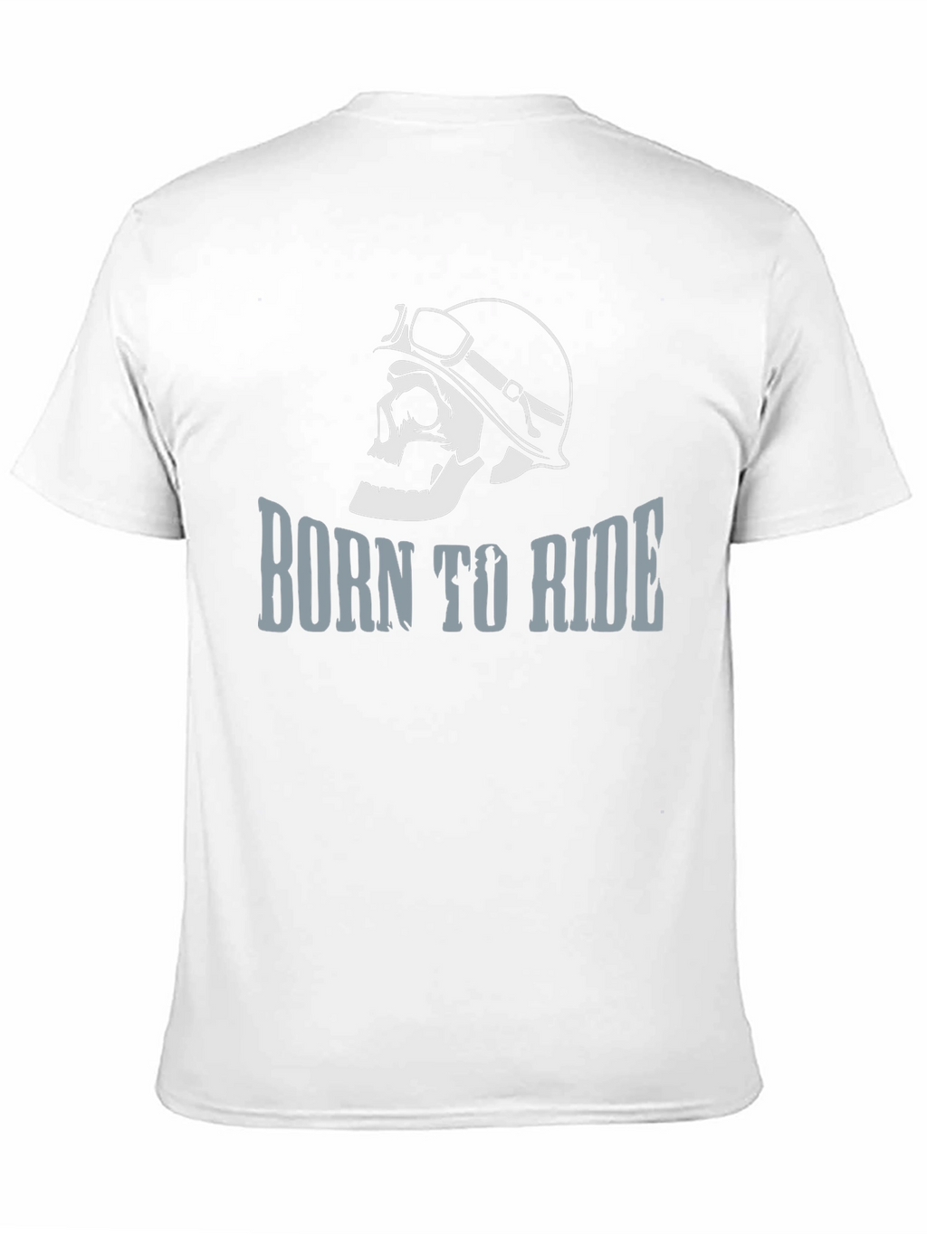 Born to Ride Skull Graphic Tee