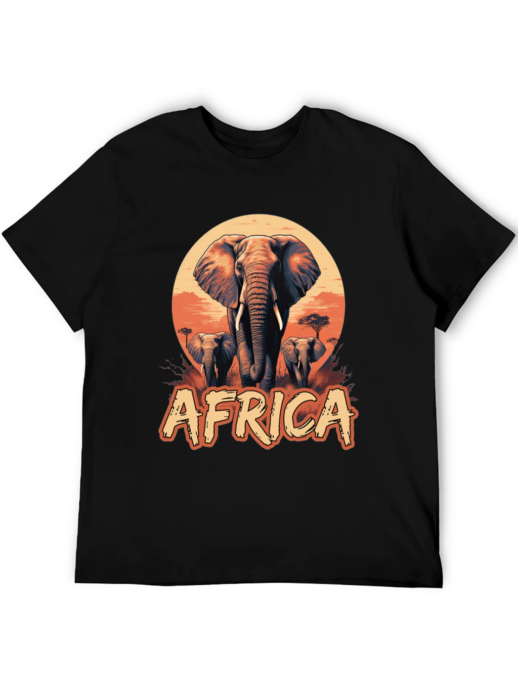 Africa Elephant Graphic Tee