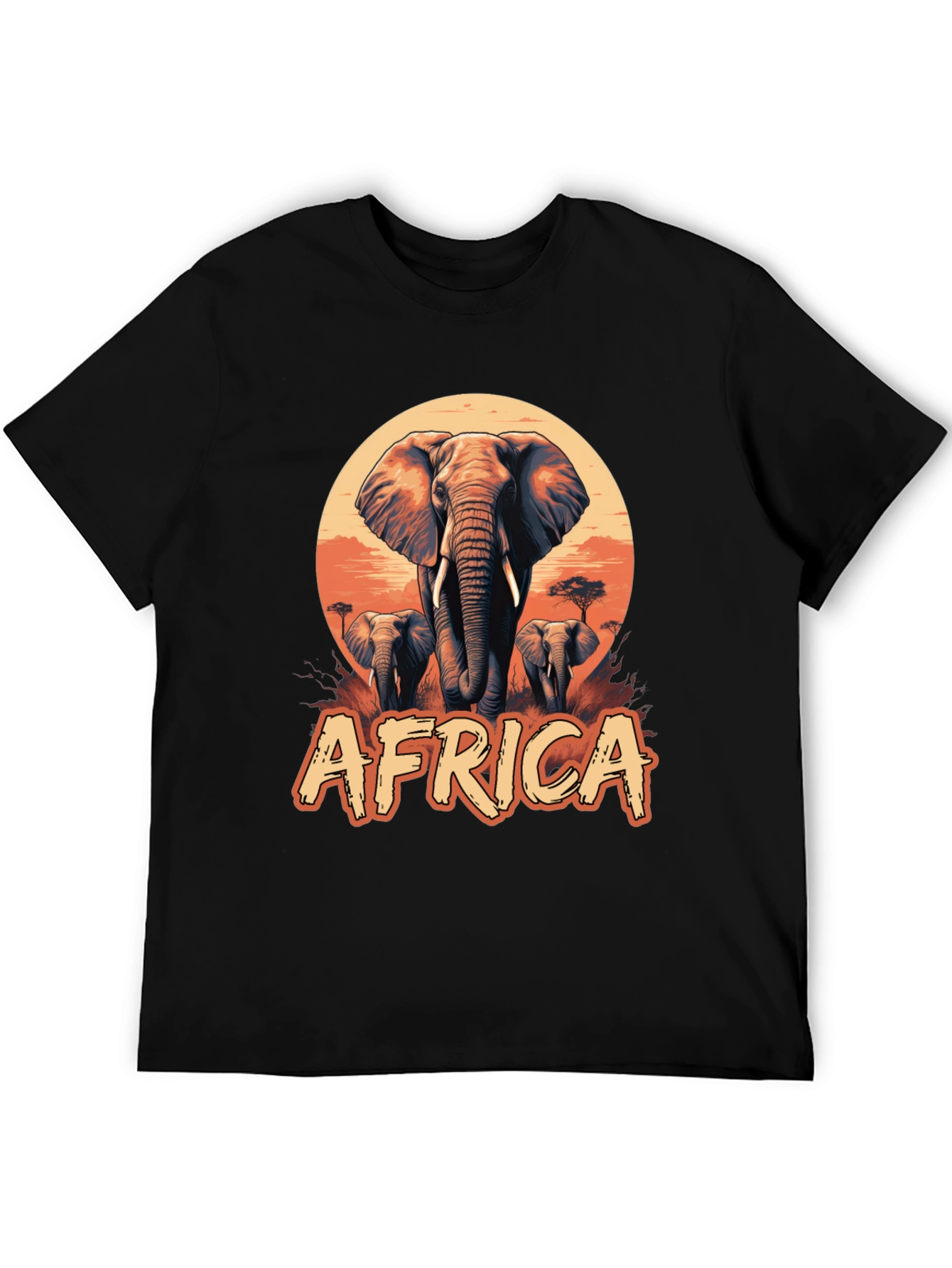 Africa Elephant Graphic Tee