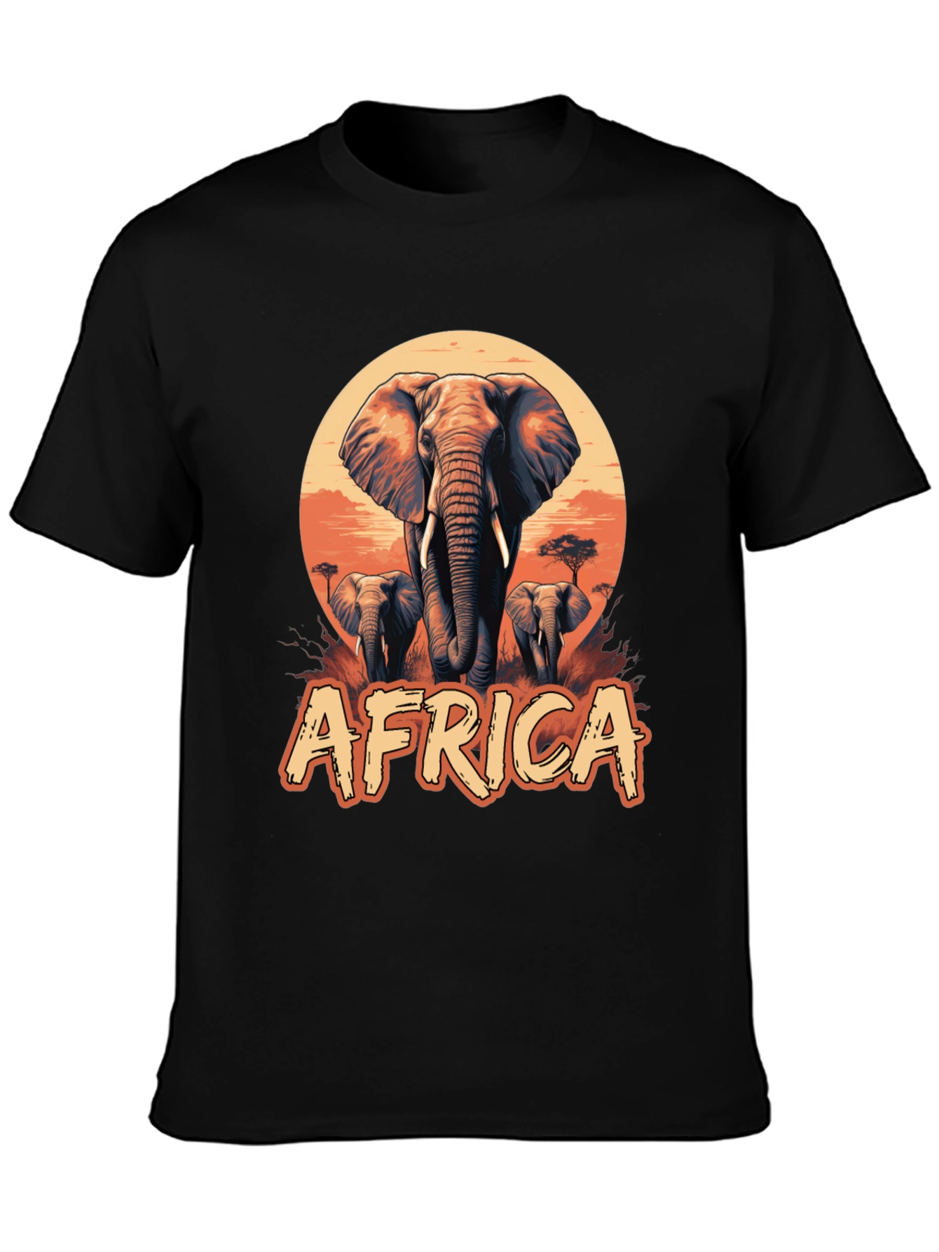 Africa Elephant Graphic Tee