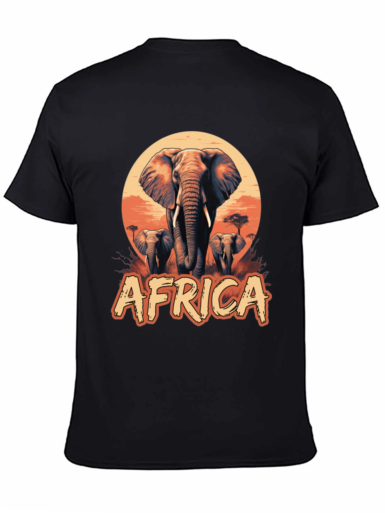Africa Elephant Graphic Tee