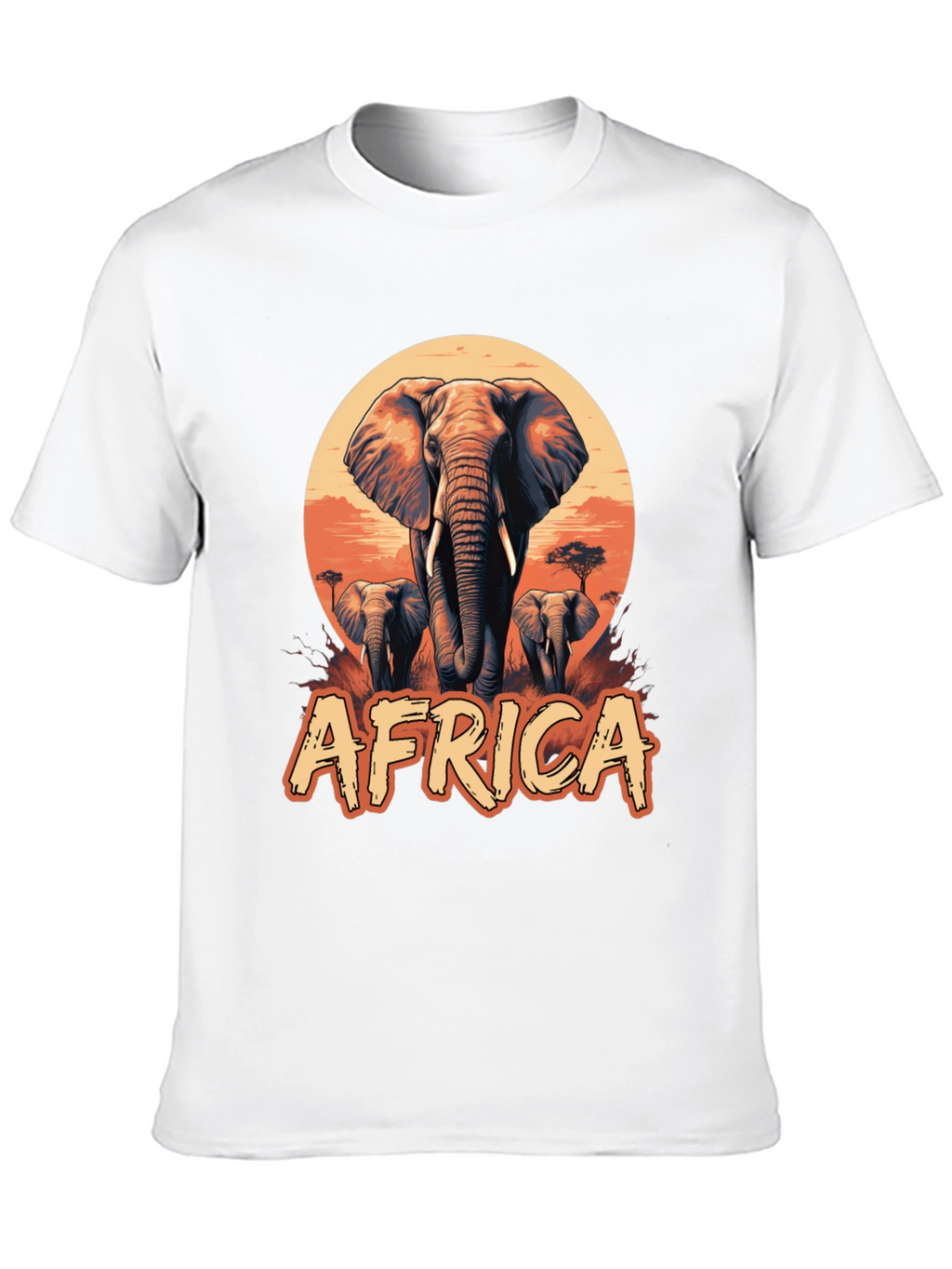 Africa Elephant Graphic Tee