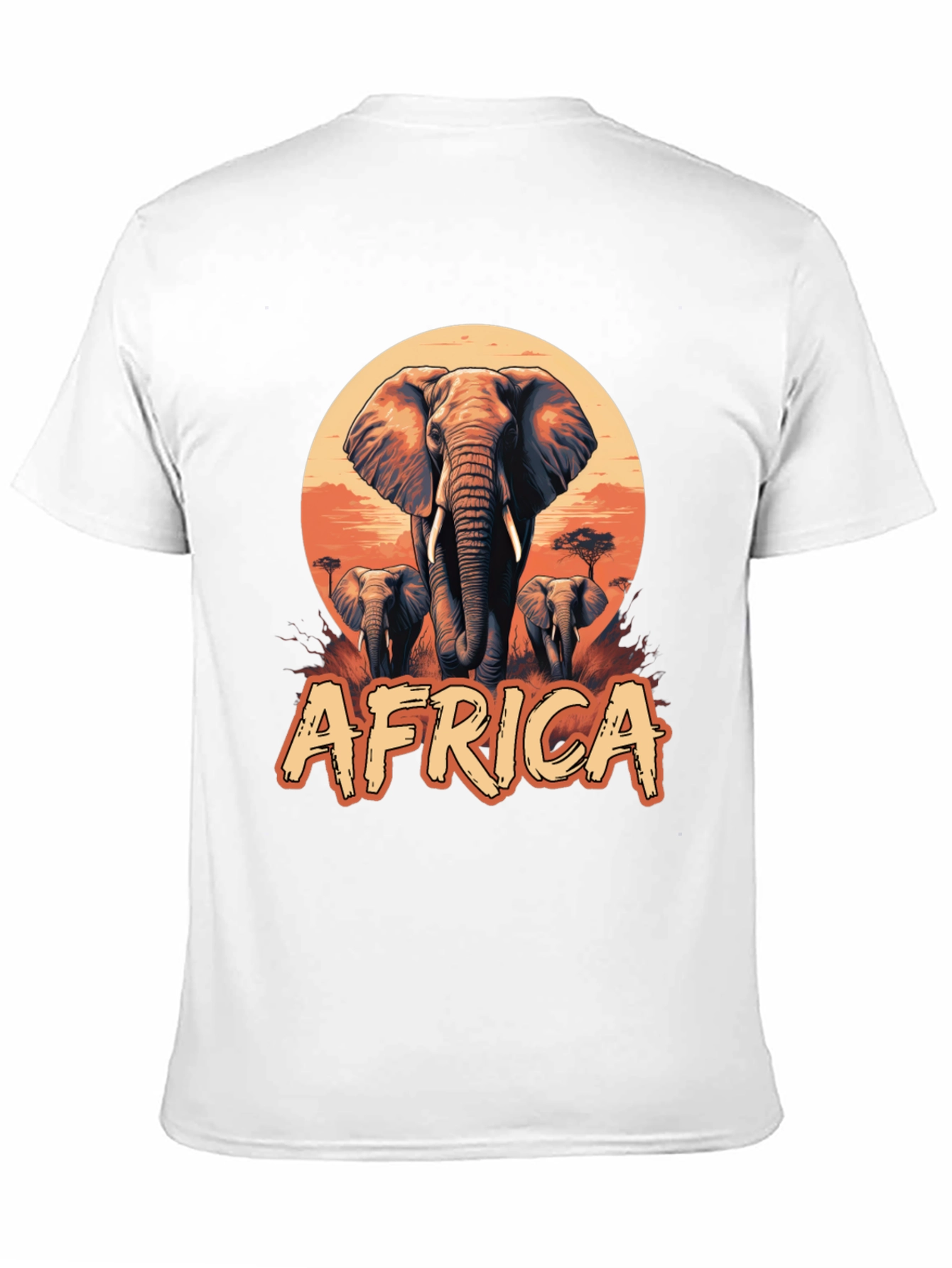 Africa Elephant Graphic Tee