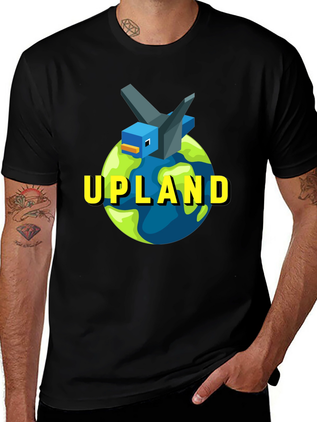 Upland Graphic T-Shirt - Metaverse Design