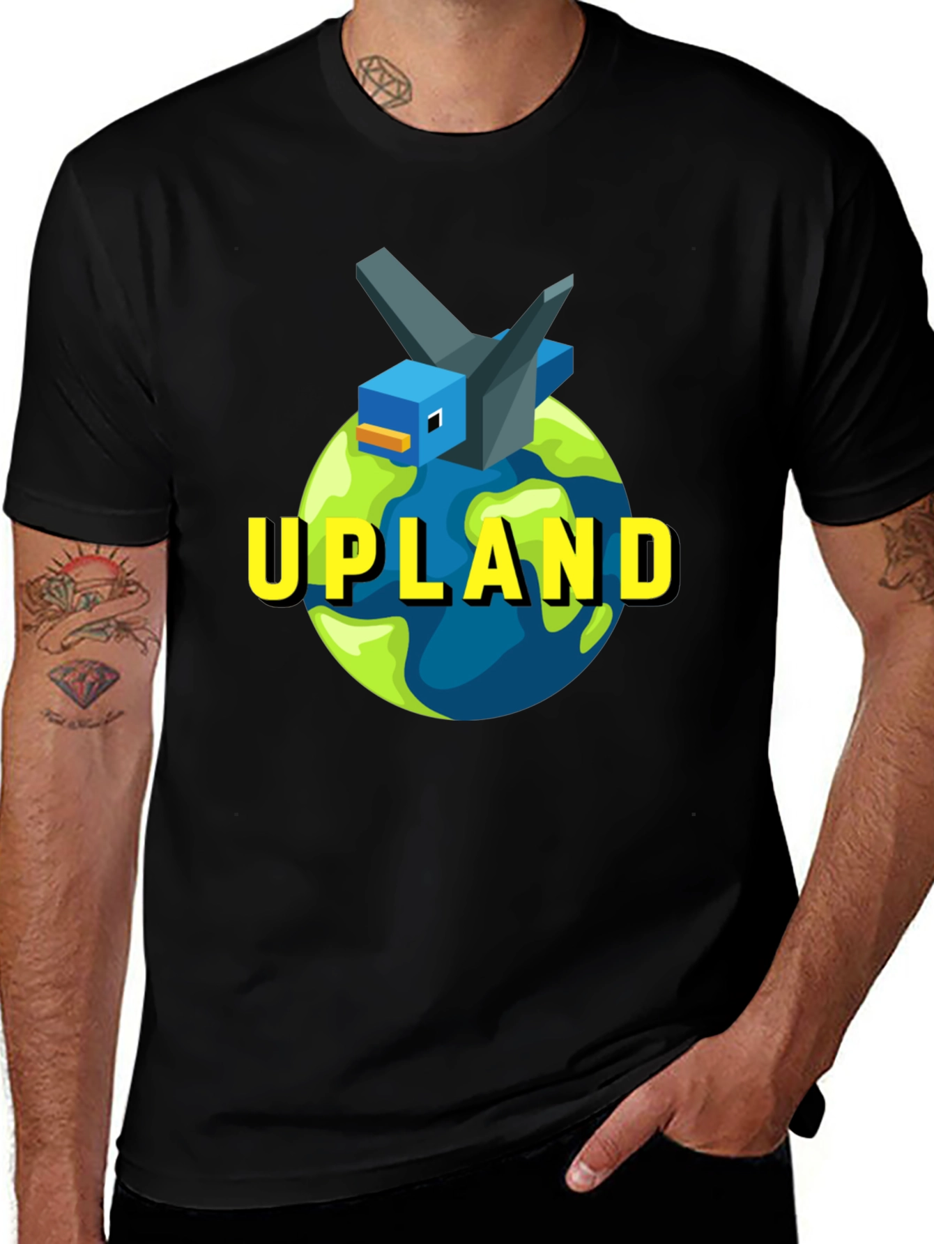 Upland Graphic T-Shirt - Metaverse Design