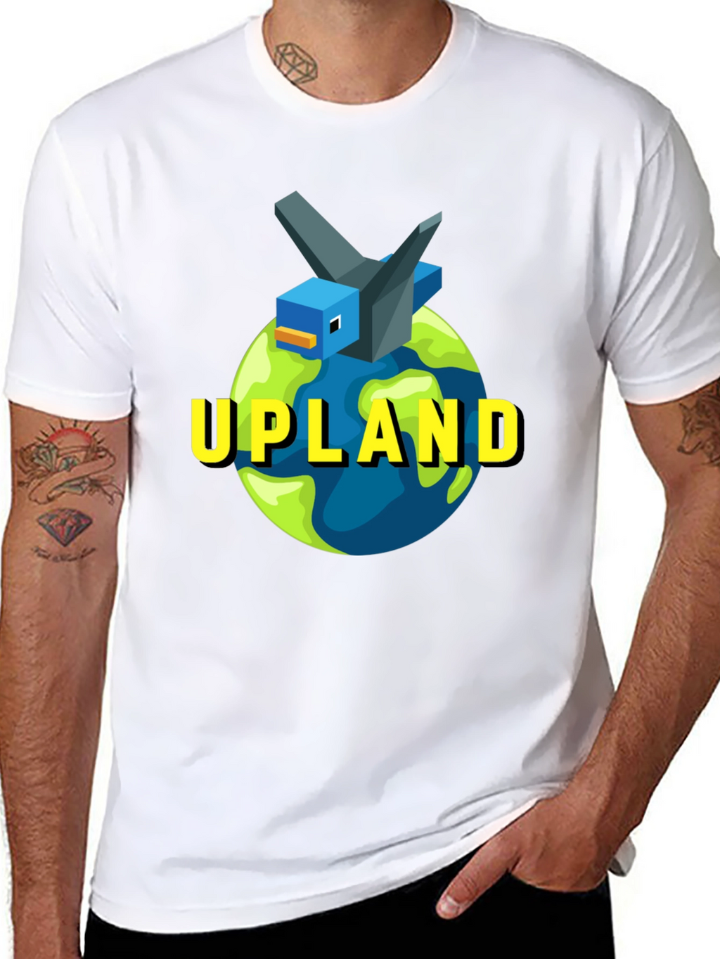 Upland Graphic T-Shirt - Metaverse Design