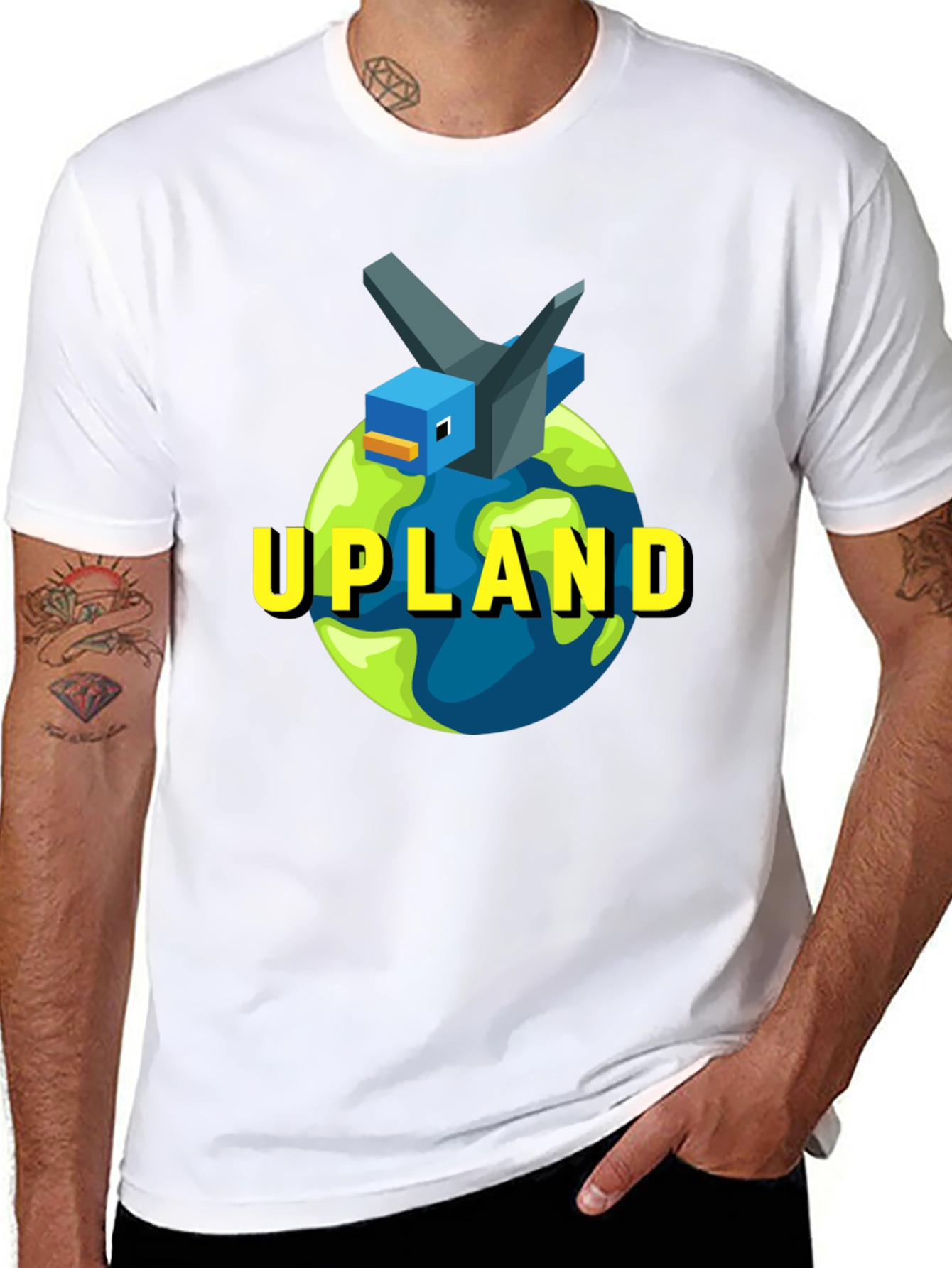 Upland Graphic T-Shirt - Metaverse Design