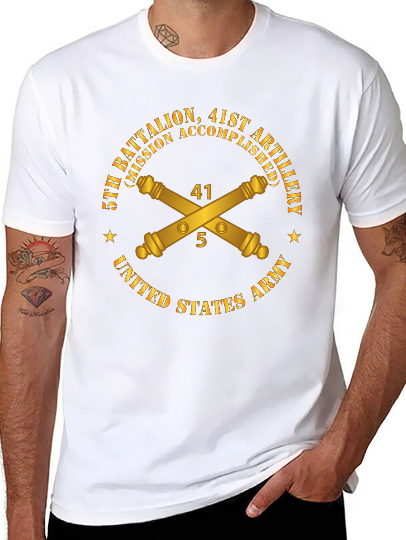 5th Battalion 41st Artillery US Army T-Shirt