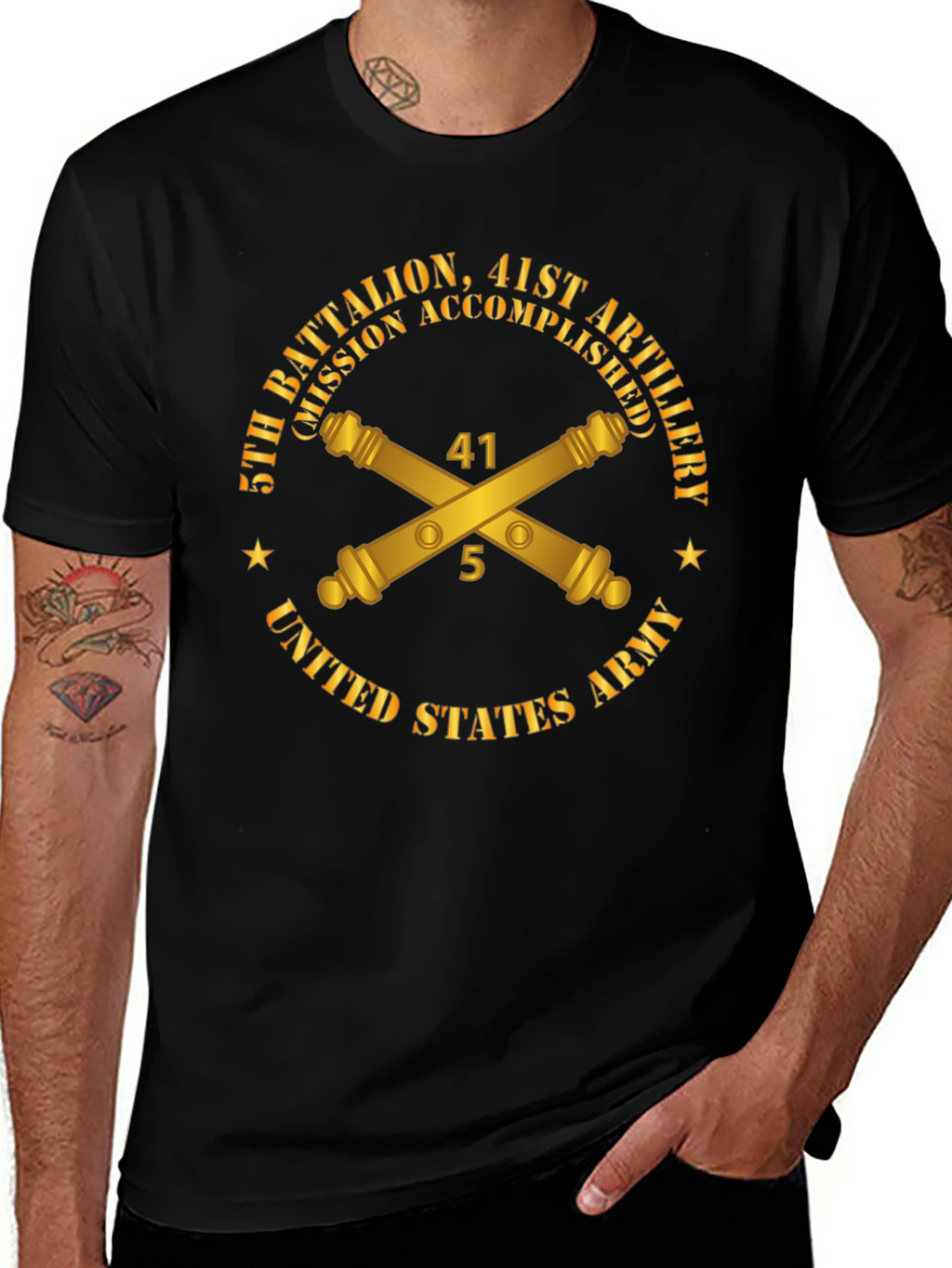 5th Battalion 41st Artillery US Army T-Shirt