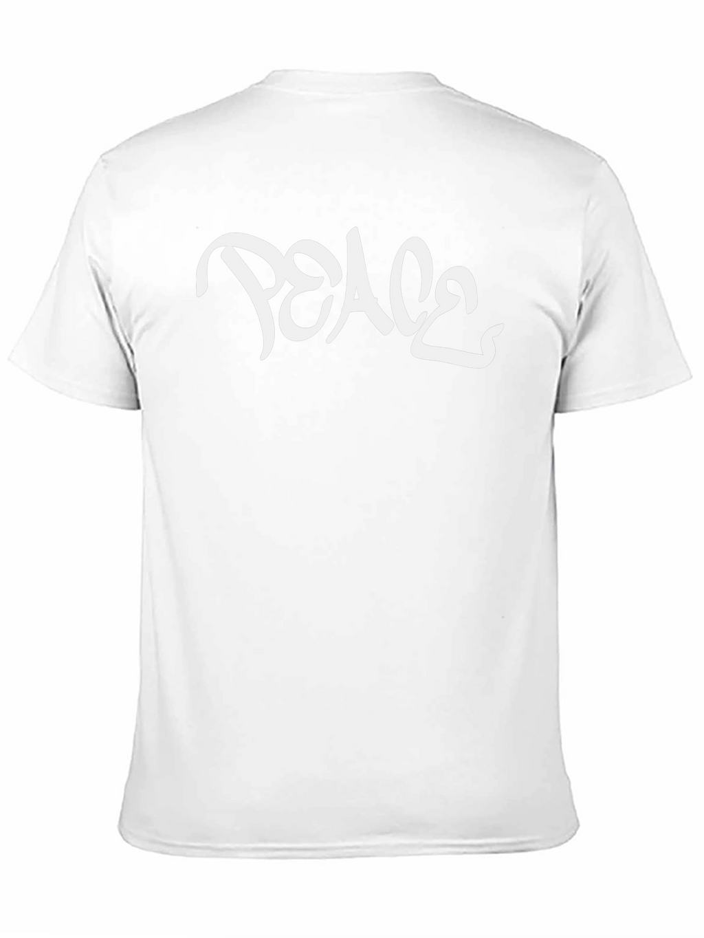 Peace Graphic Black T-Shirt
