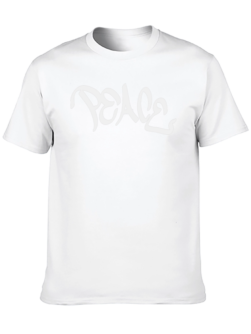 Peace Graphic Black T-Shirt