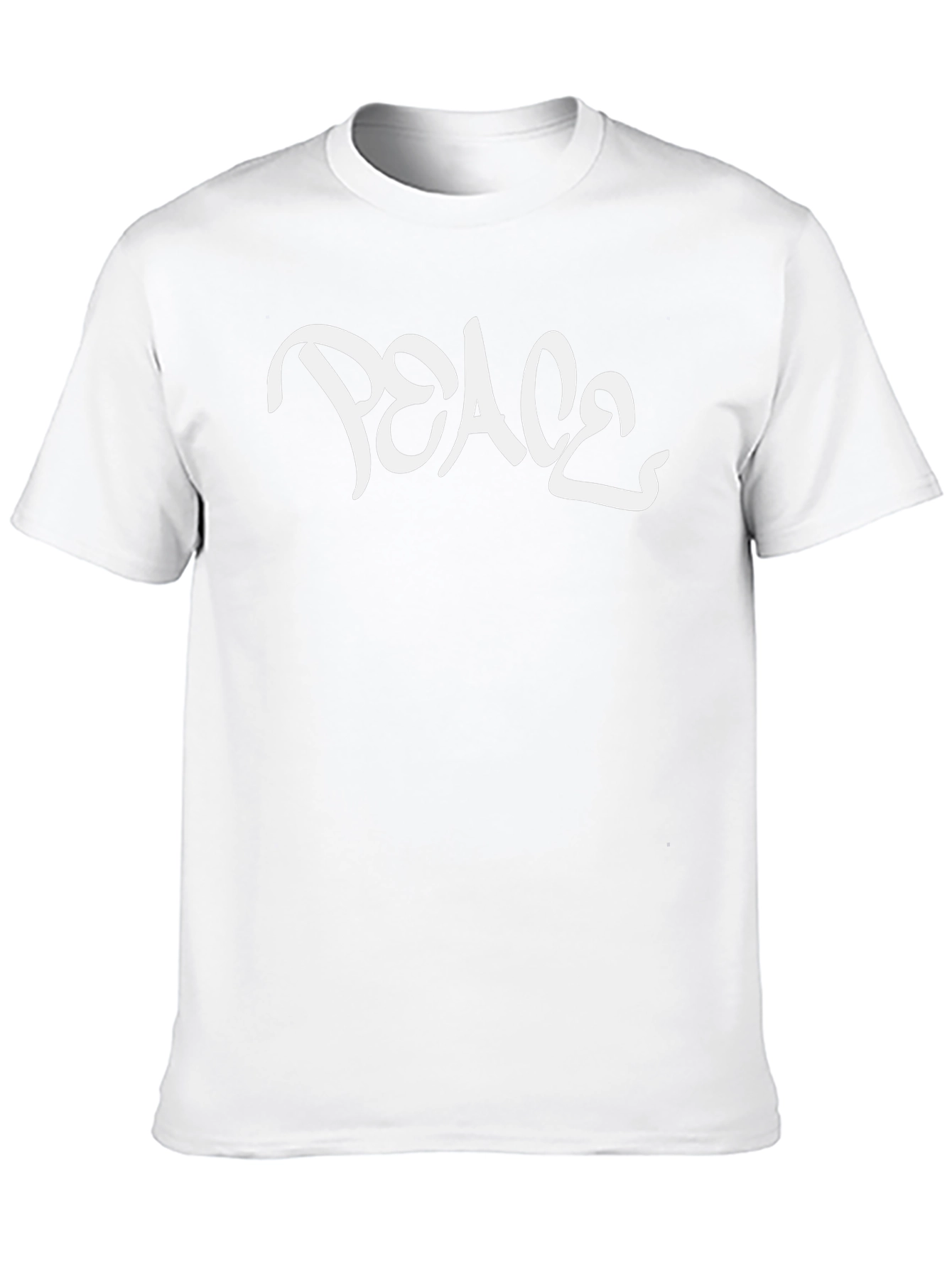 Peace Graphic Black T-Shirt