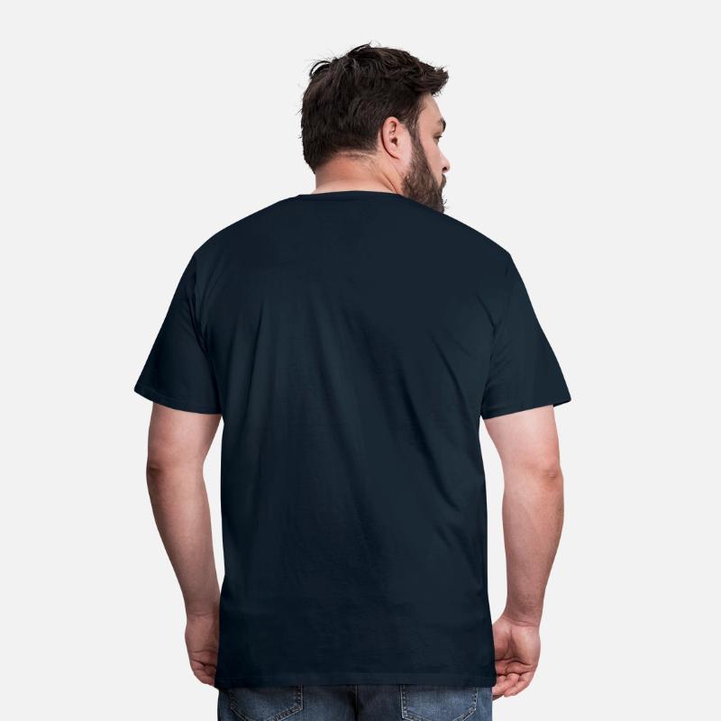 Black Blue Illustrative Fearless T Shirt