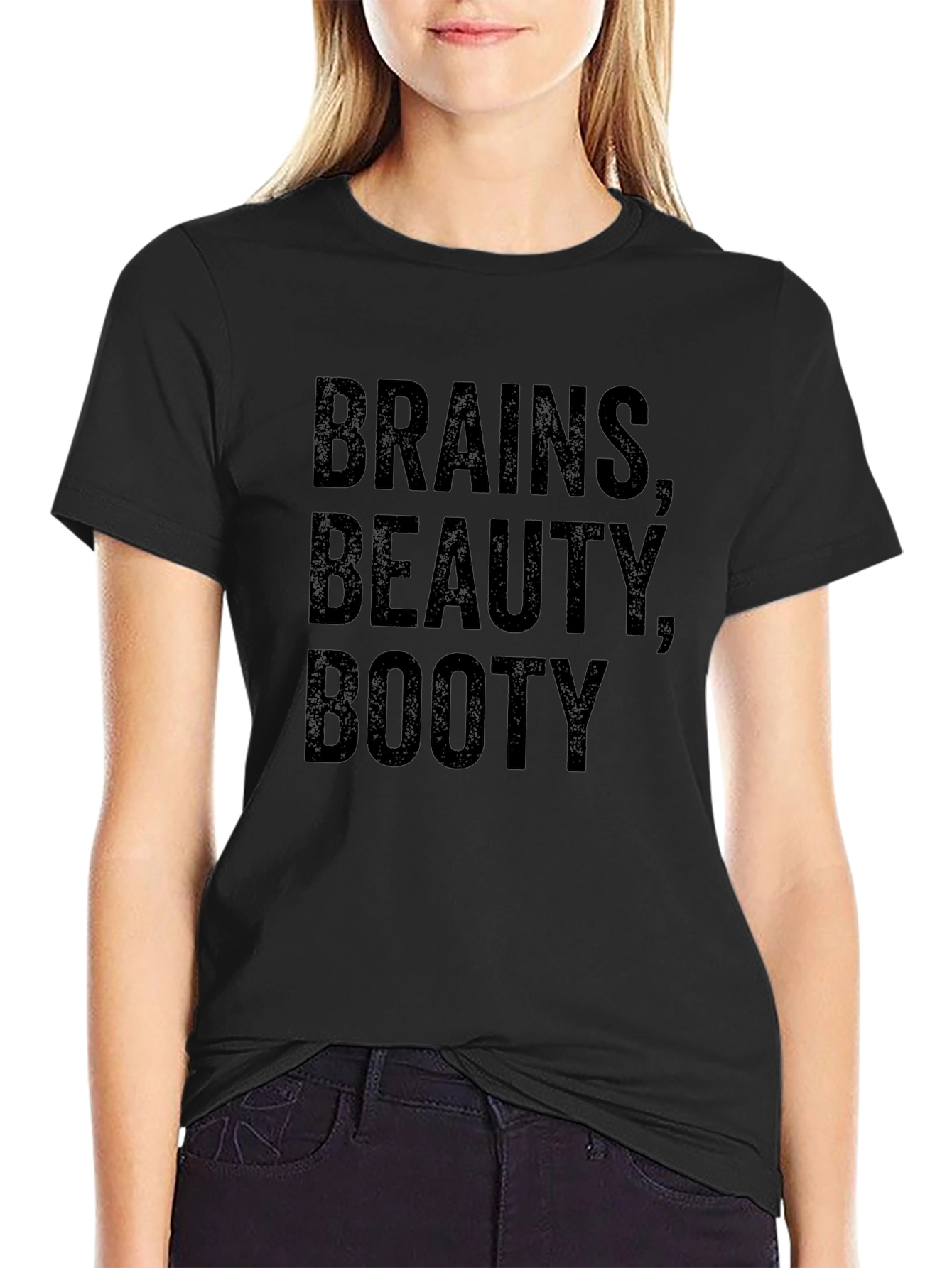 Brains Beauty Booty T-Shirt