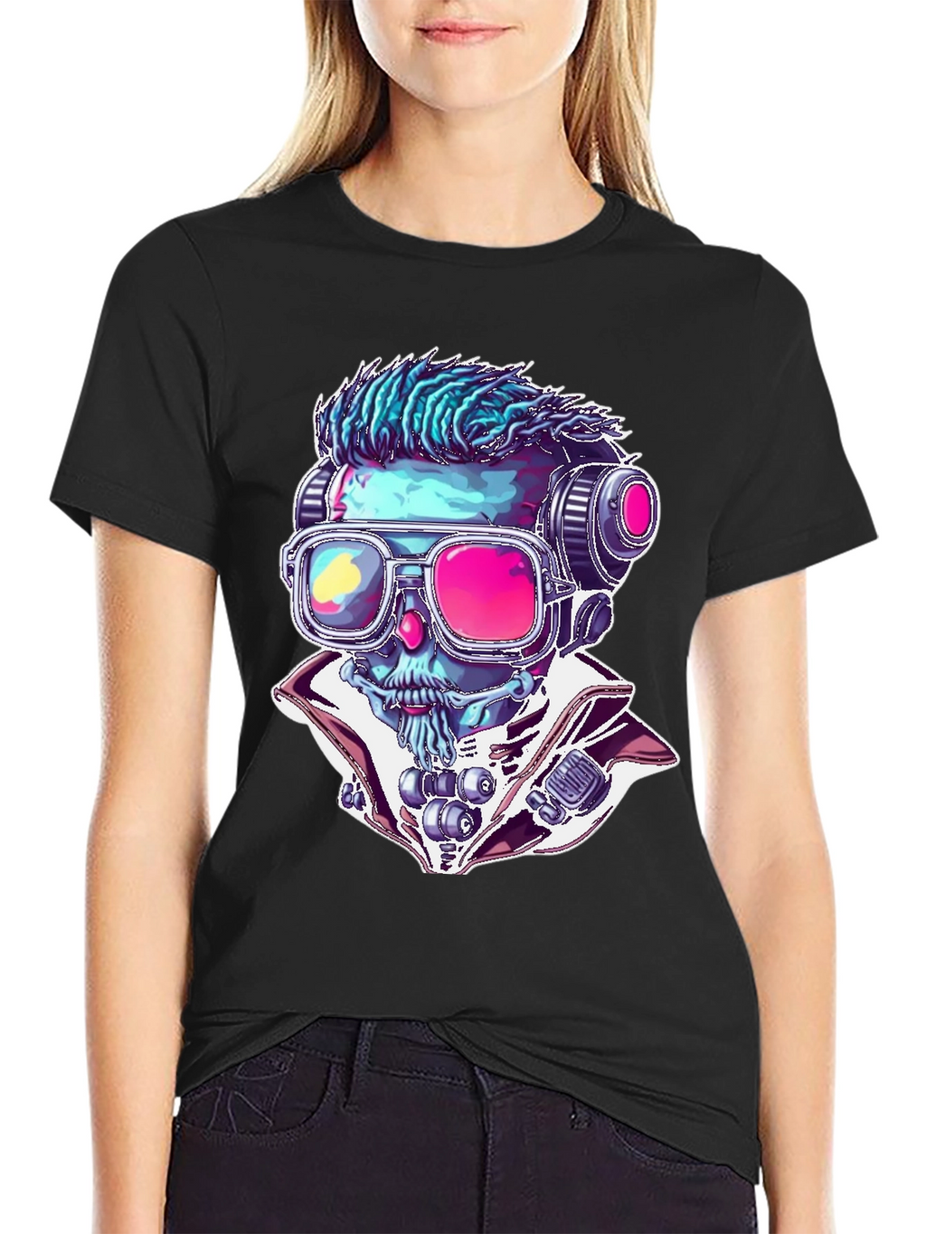 Neon Skull T-Shirt