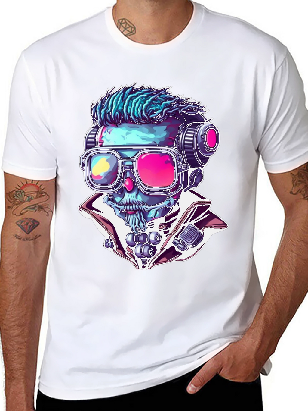 Neon Skull T-Shirt