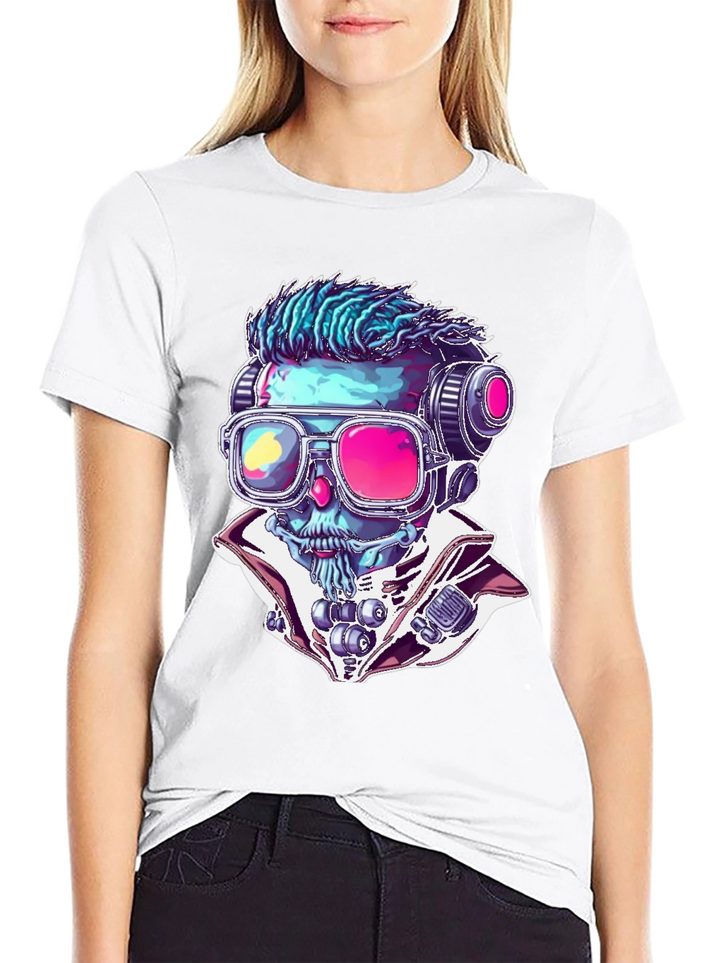 Neon Skull T-Shirt