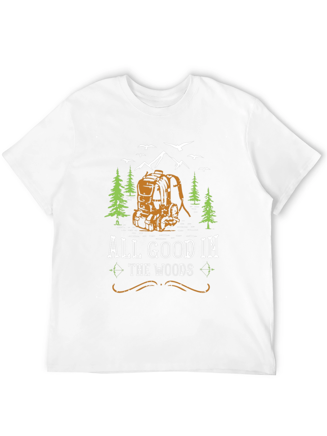 All Good In The Woods Graphic T-Shirt