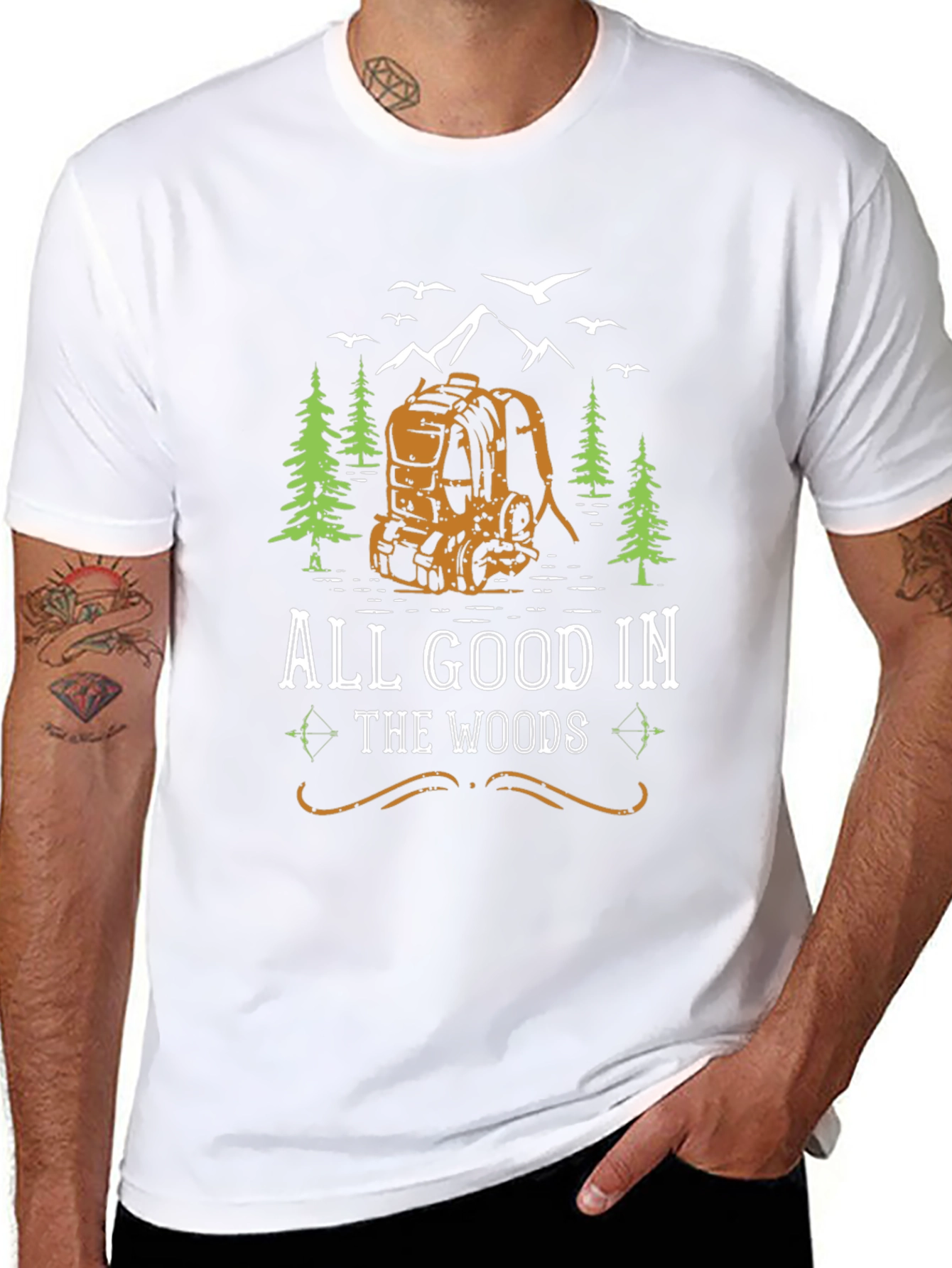 All Good In The Woods Graphic T-Shirt