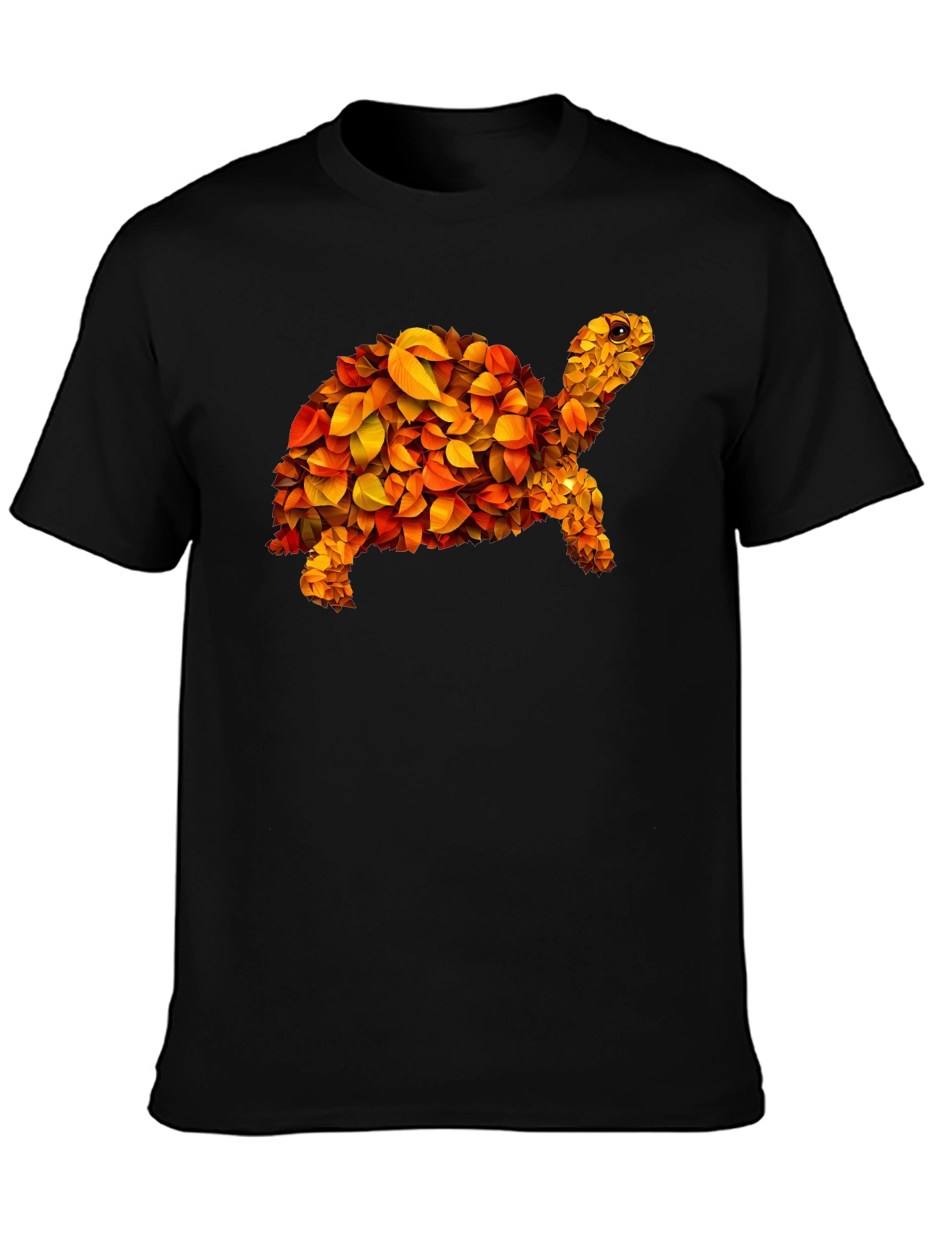 Leaf Turtle Graphic Tee - Unique Design
