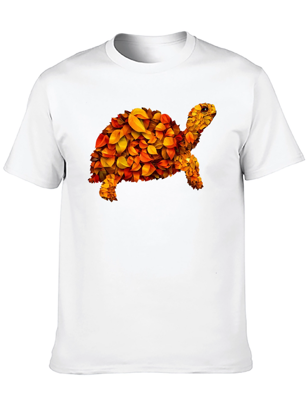 Leaf Turtle Graphic Tee - Unique Design