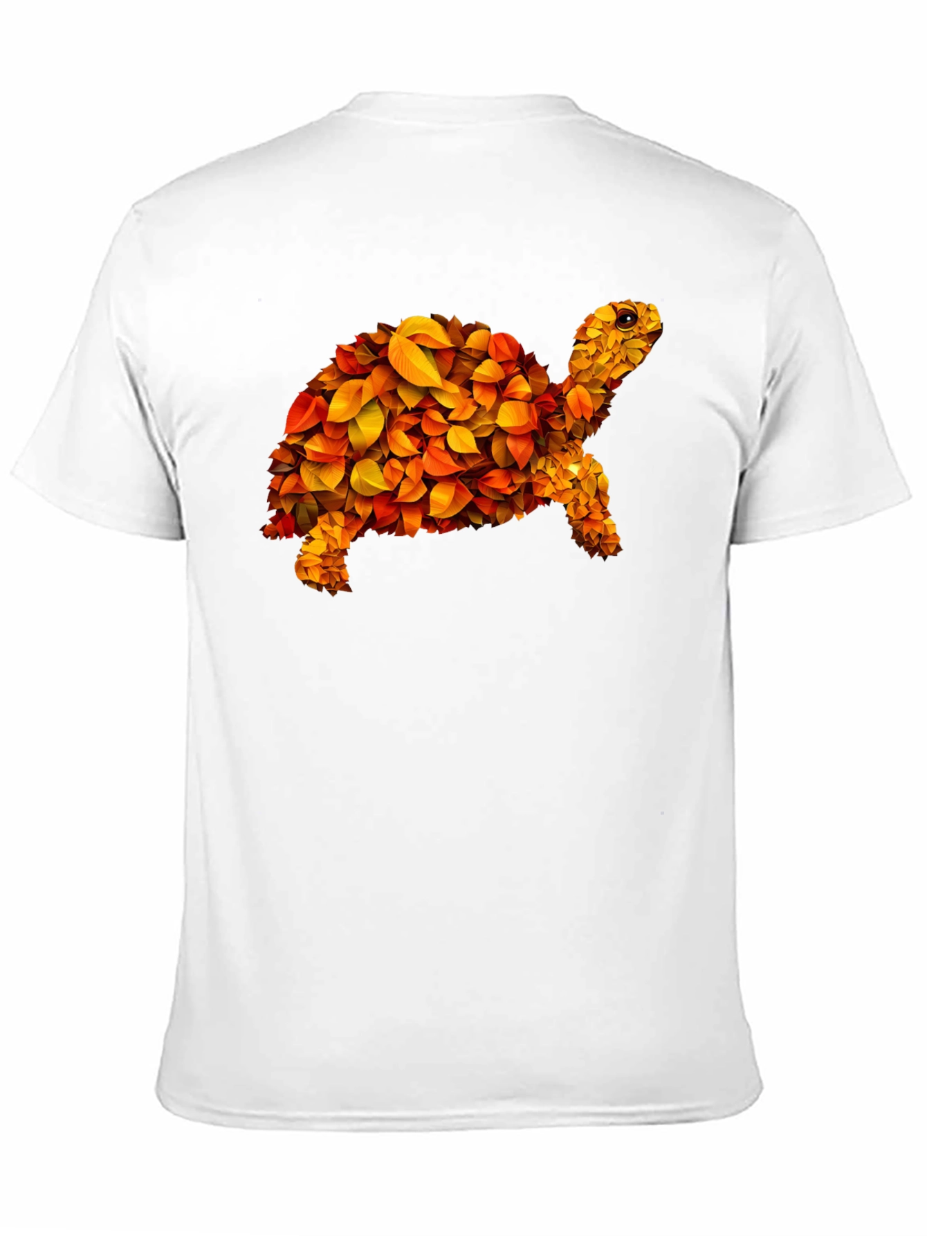Leaf Turtle Graphic Tee - Unique Design