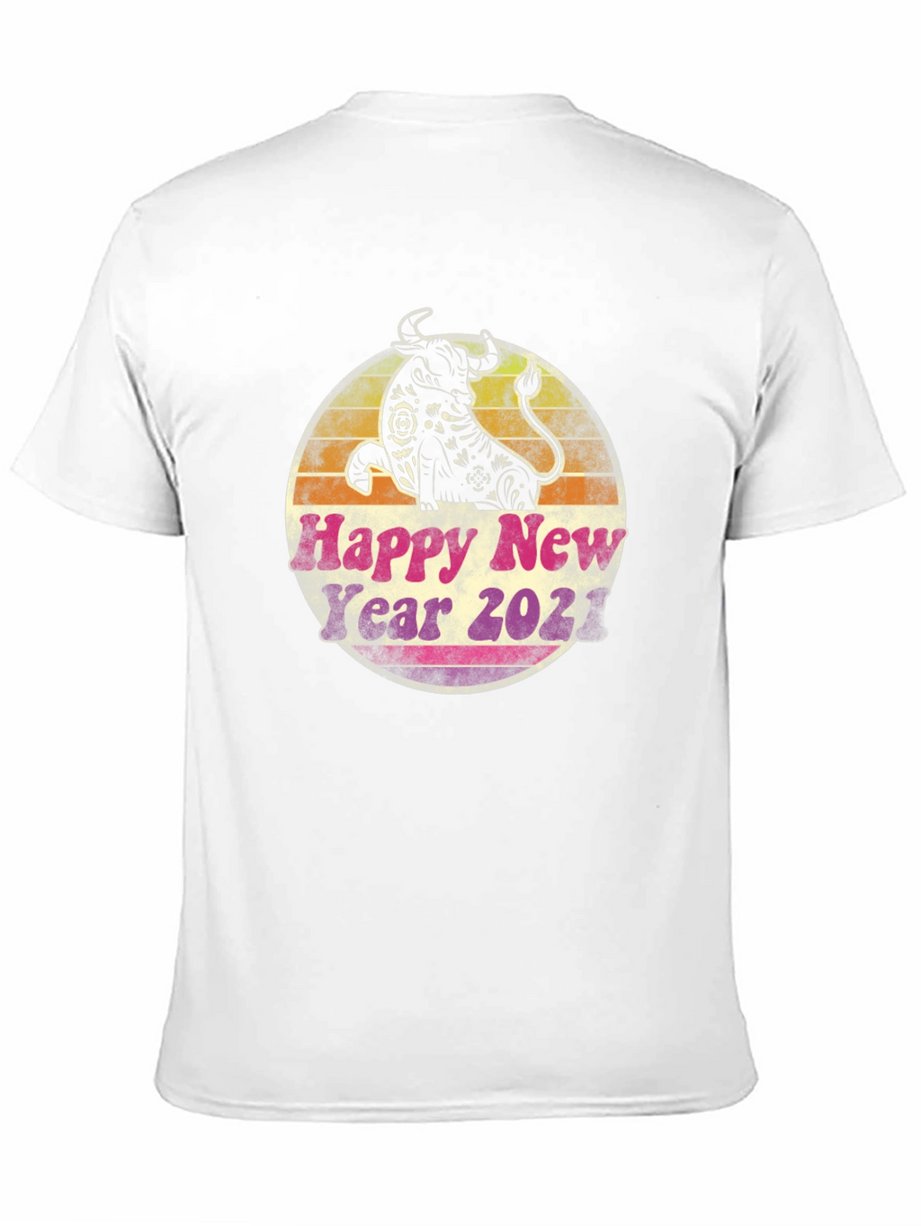 Year of the Ox 2021 Retro T-Shirt