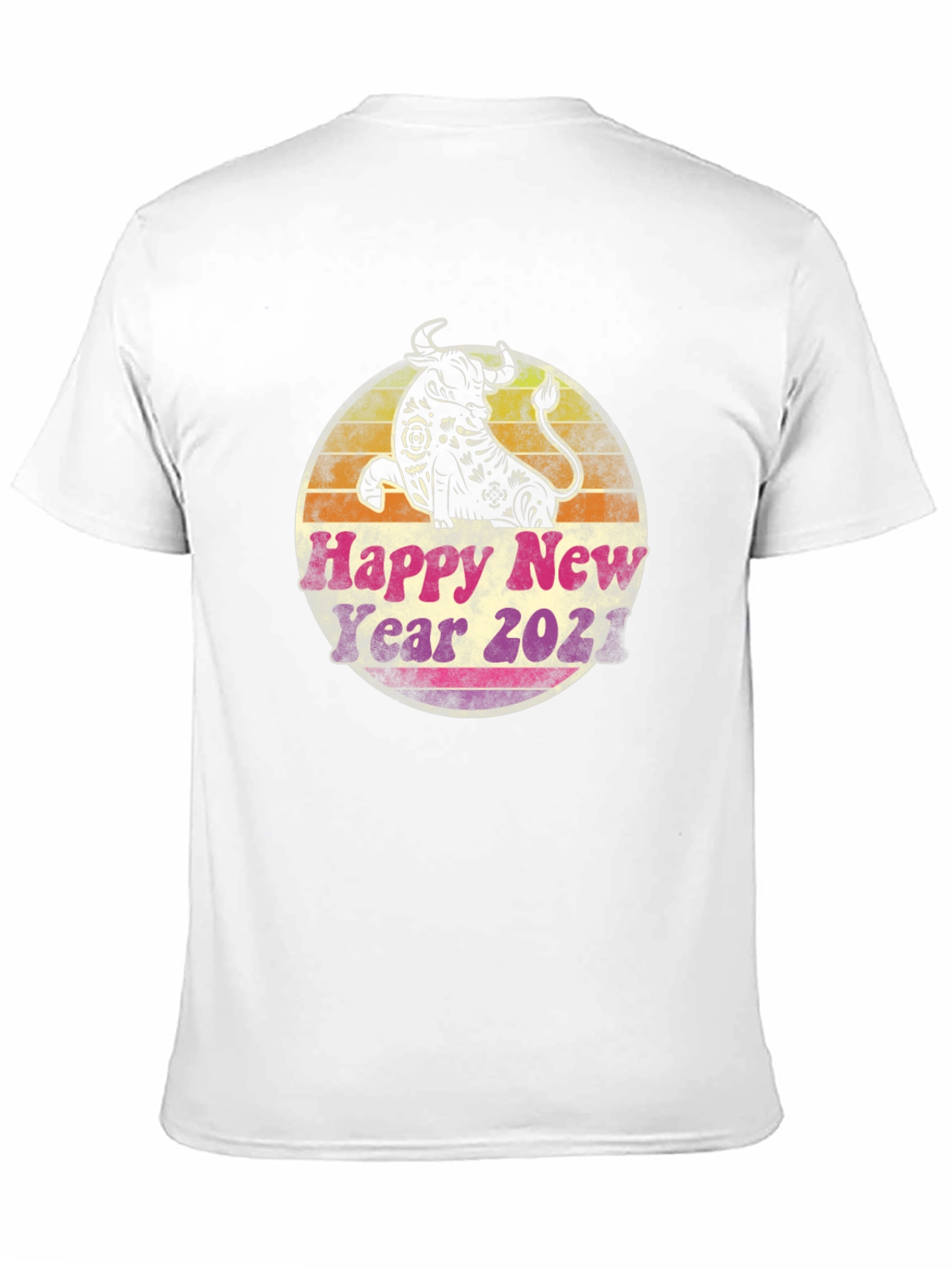 Year of the Ox 2021 Retro T-Shirt