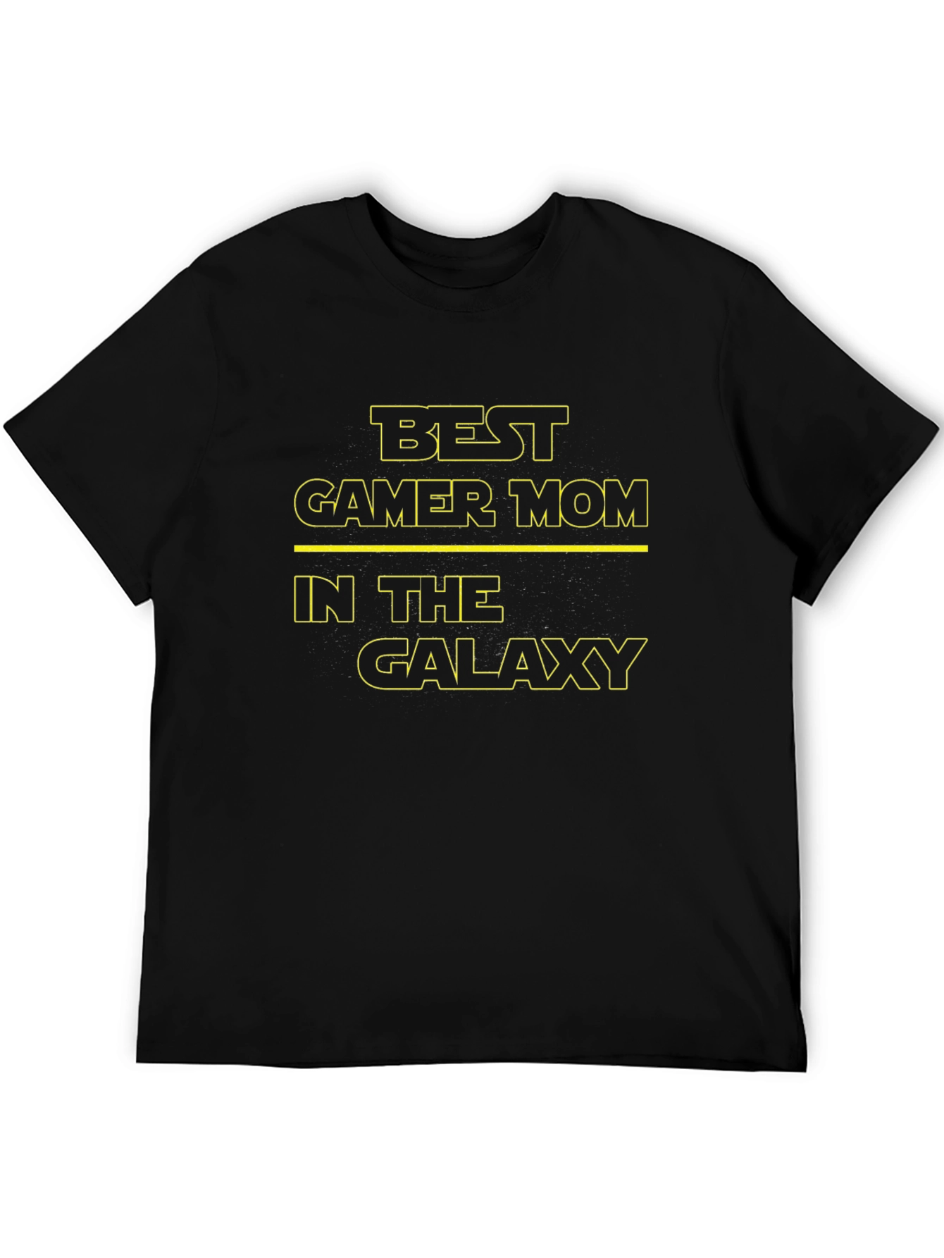 Best Gamer Mom in the Galaxy Black T-Shirt
