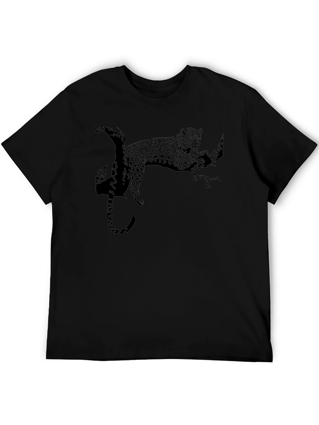 Black Panther on Branch Graphic Tee
