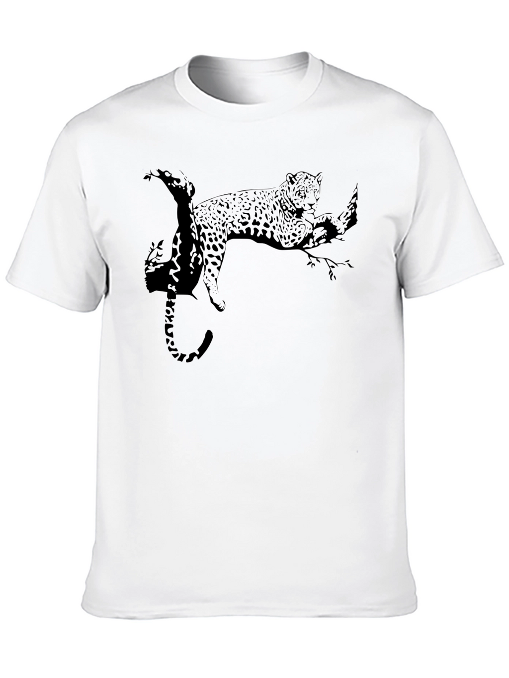 Black Panther on Branch Graphic Tee