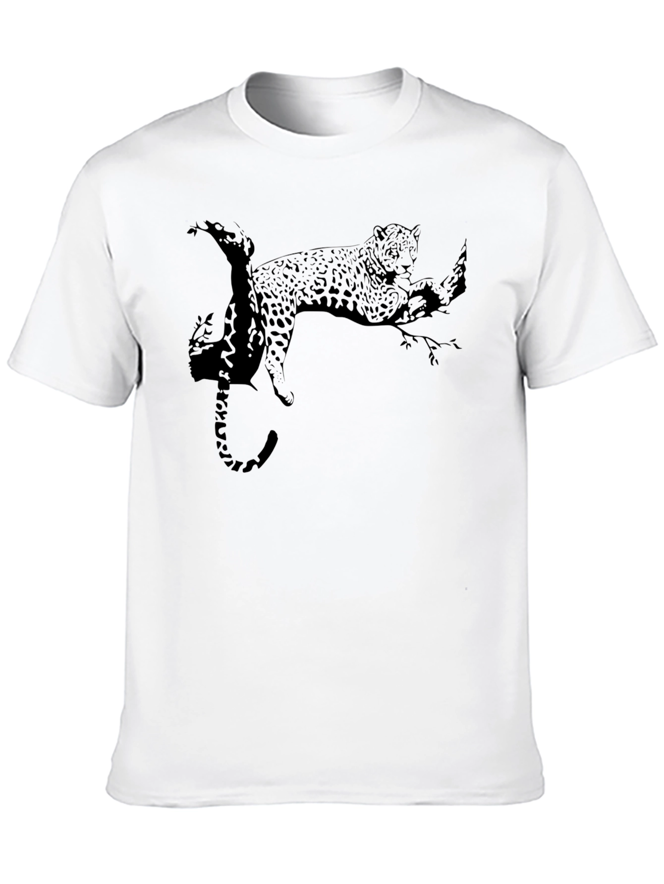 Black Panther on Branch Graphic Tee