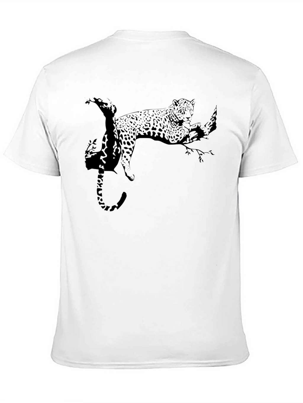 Black Panther on Branch Graphic Tee