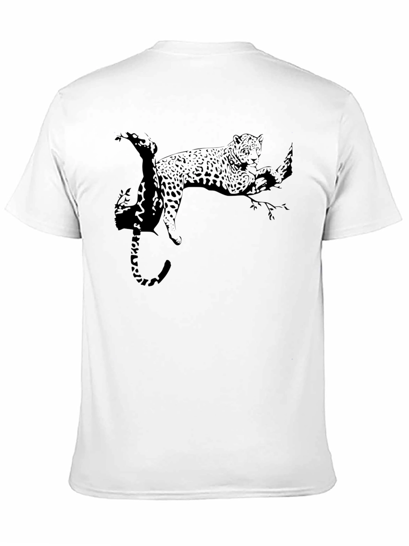 Black Panther on Branch Graphic Tee