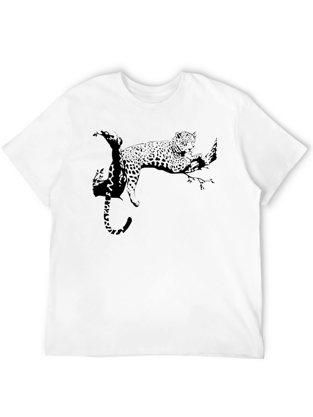 Black Panther on Branch Graphic Tee
