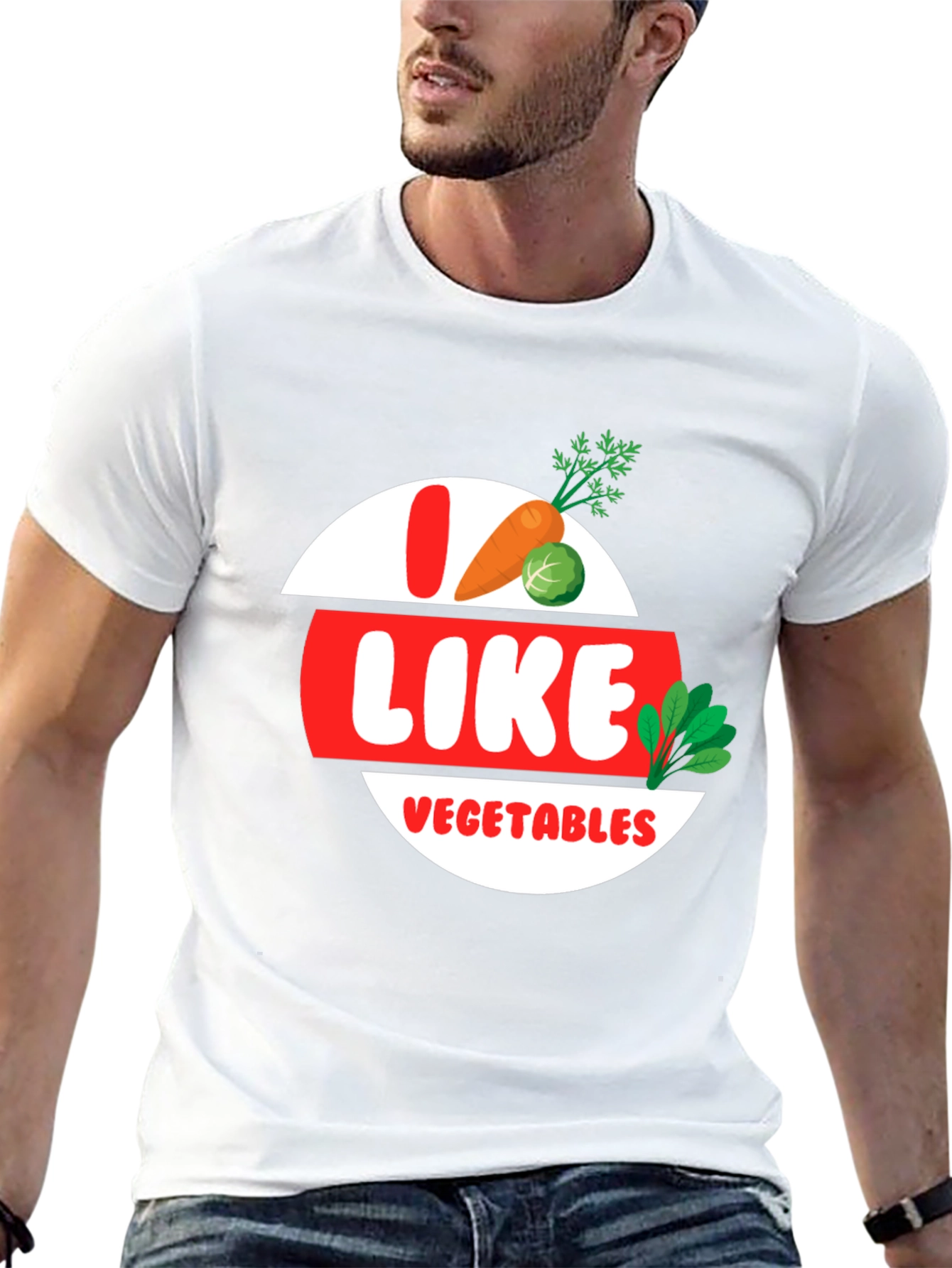 I Like Vegetables Graphic T-Shirt