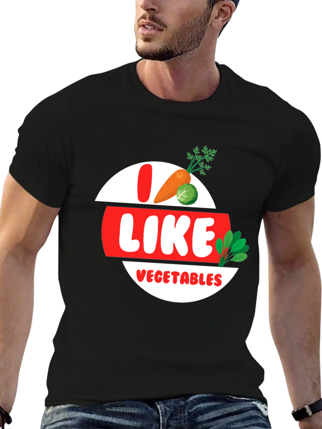 I Like Vegetables Graphic T-Shirt