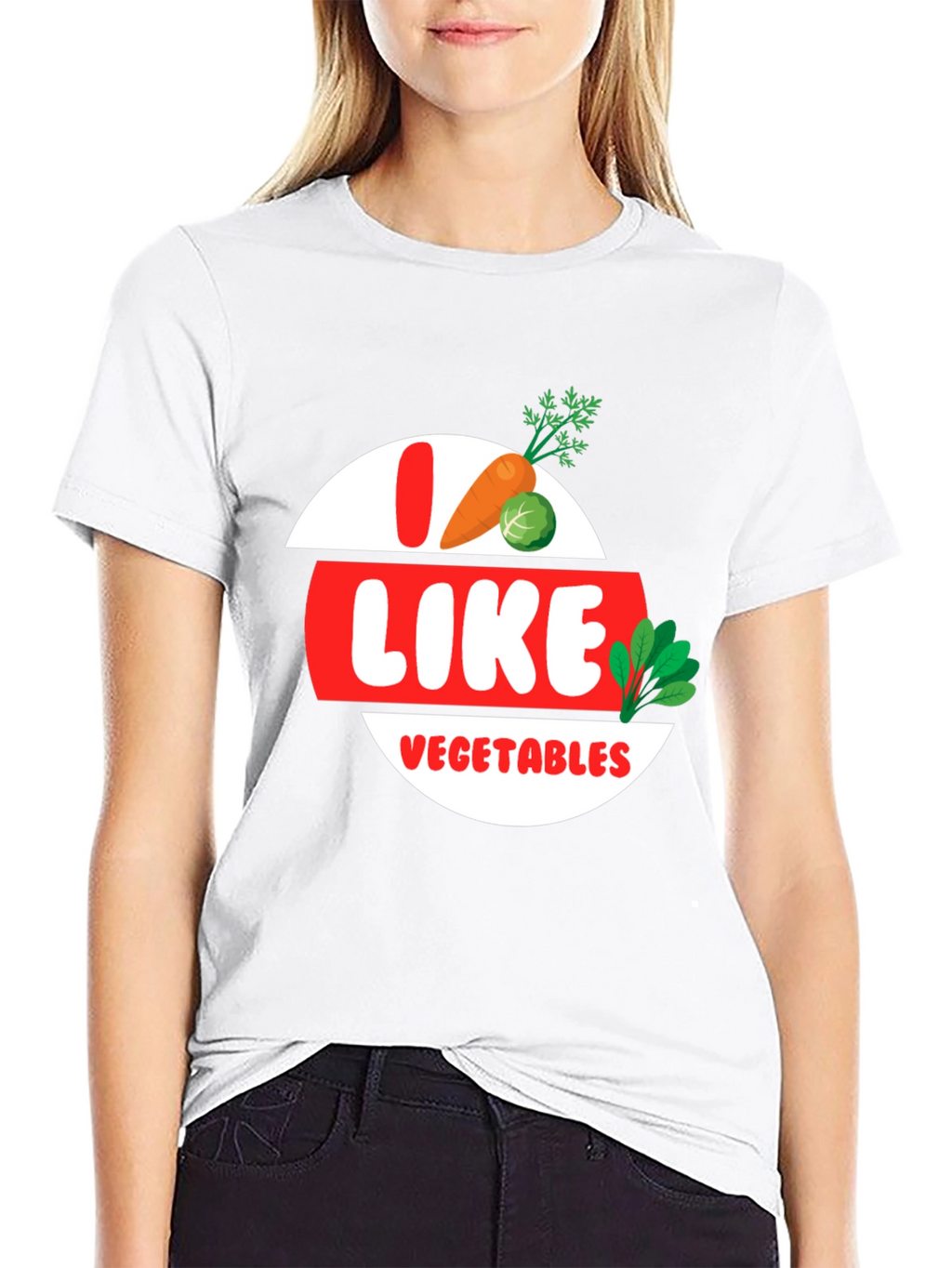 I Like Vegetables Graphic T-Shirt