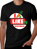 I Like Vegetables Graphic T-Shirt