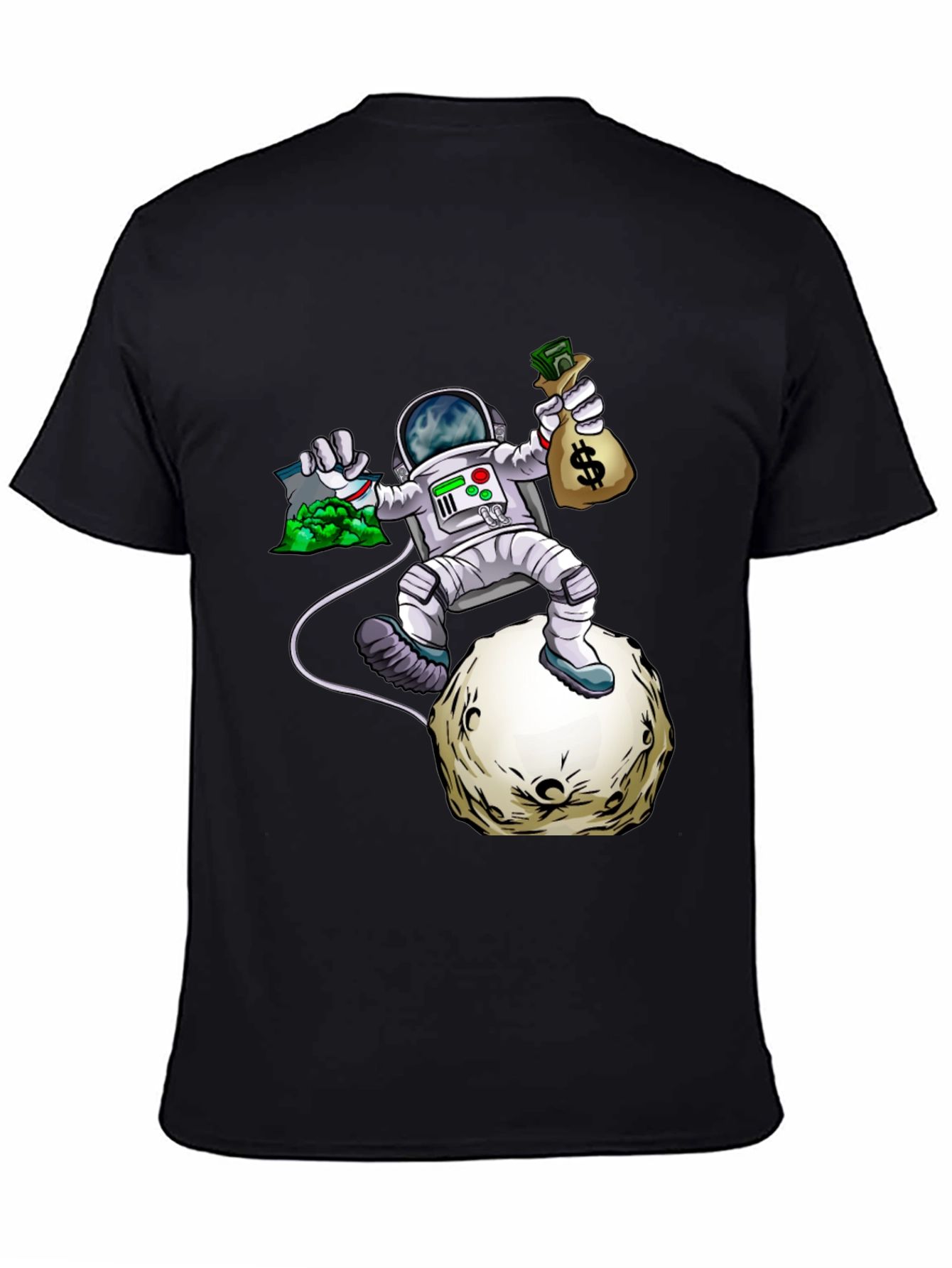 Astronaut Moon Landing Graphic Tee