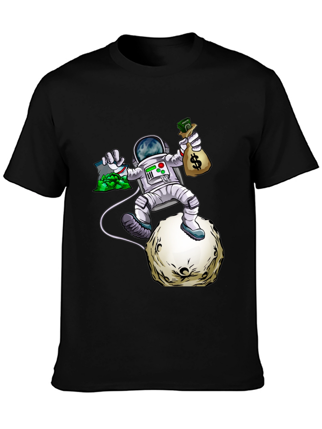 Astronaut Moon Landing Graphic Tee