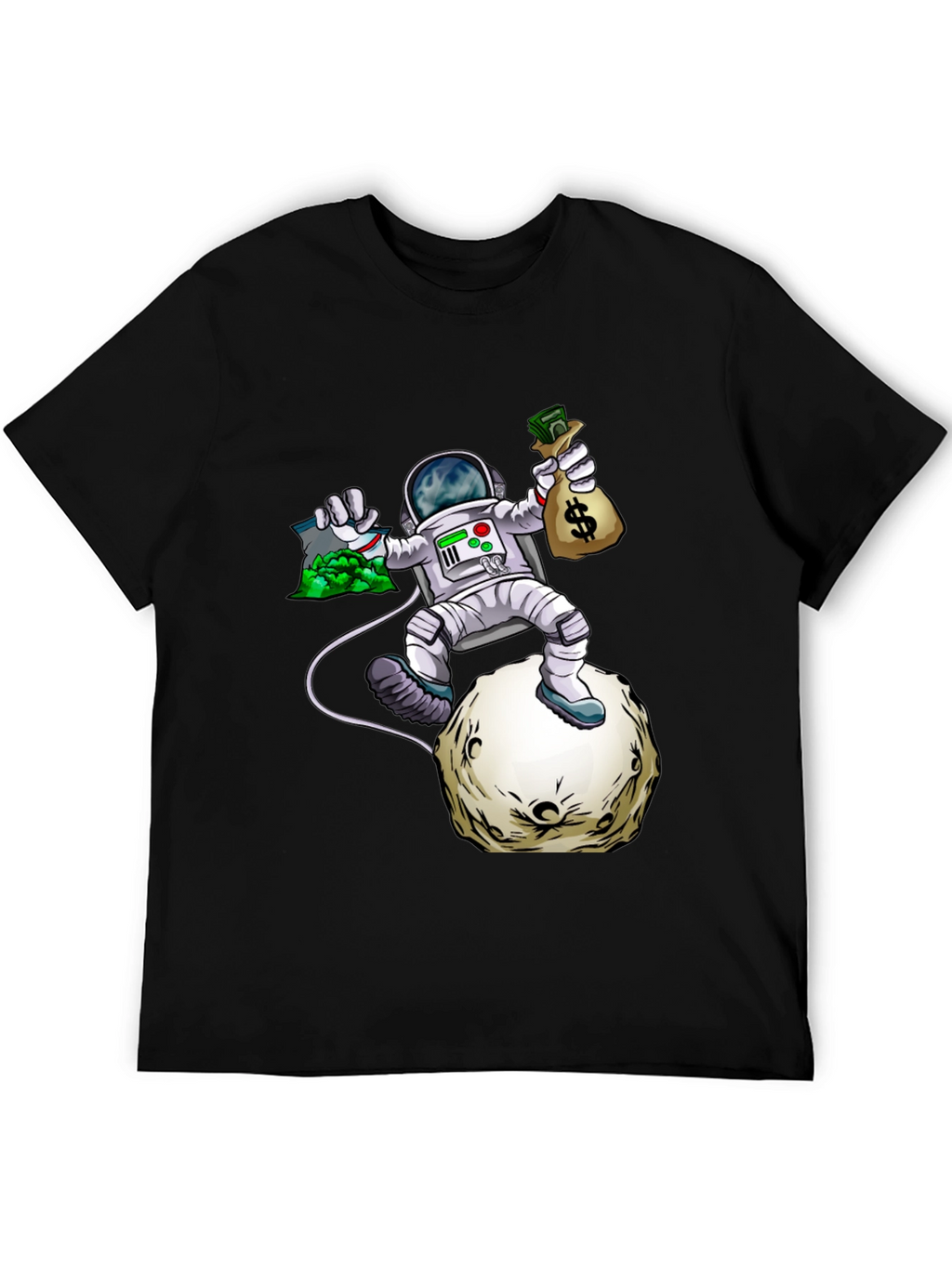 Astronaut Moon Landing Graphic Tee