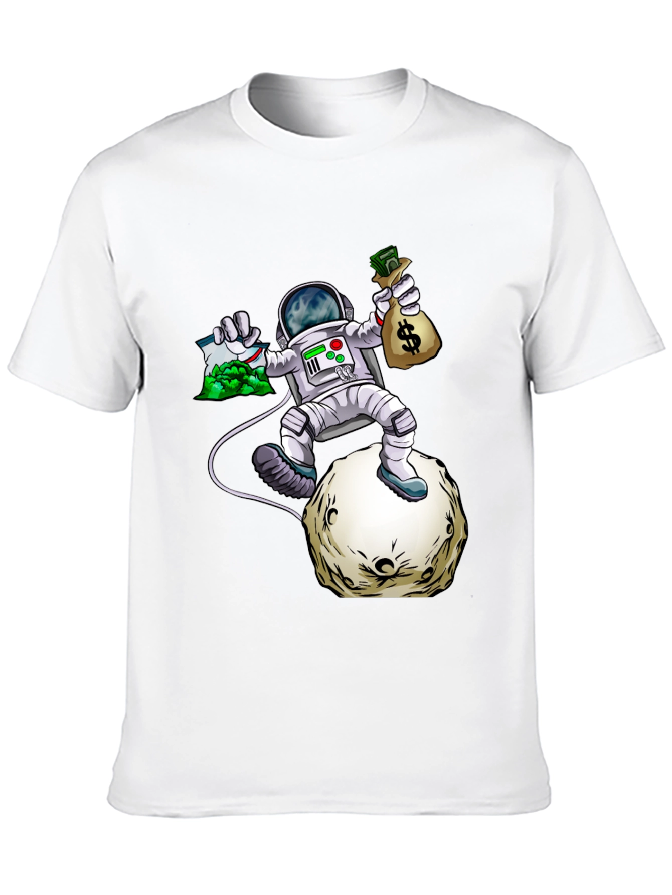 Astronaut Moon Landing Graphic Tee